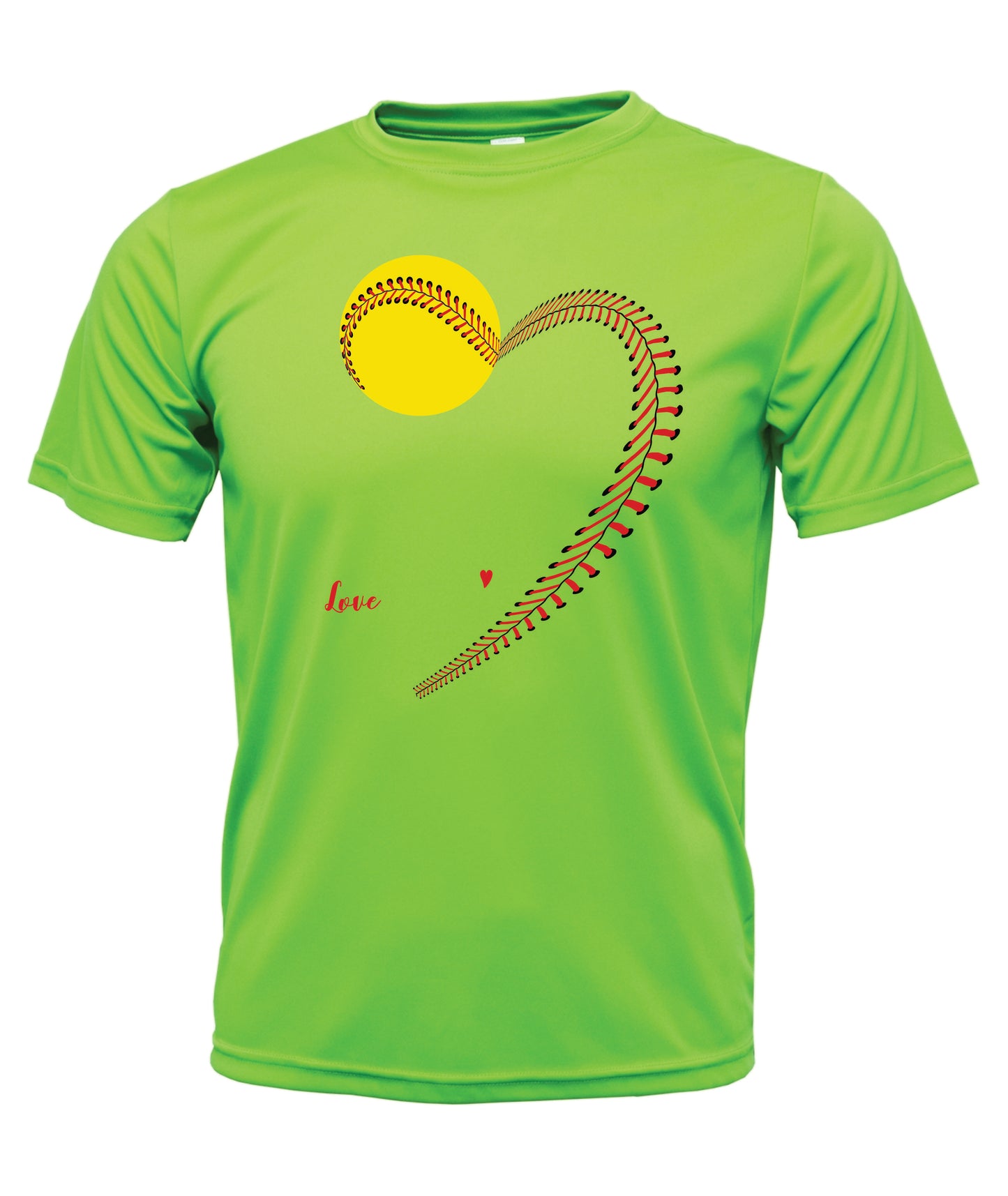 Heart Stitch Short Sleeve Dri-fit T-Shirt