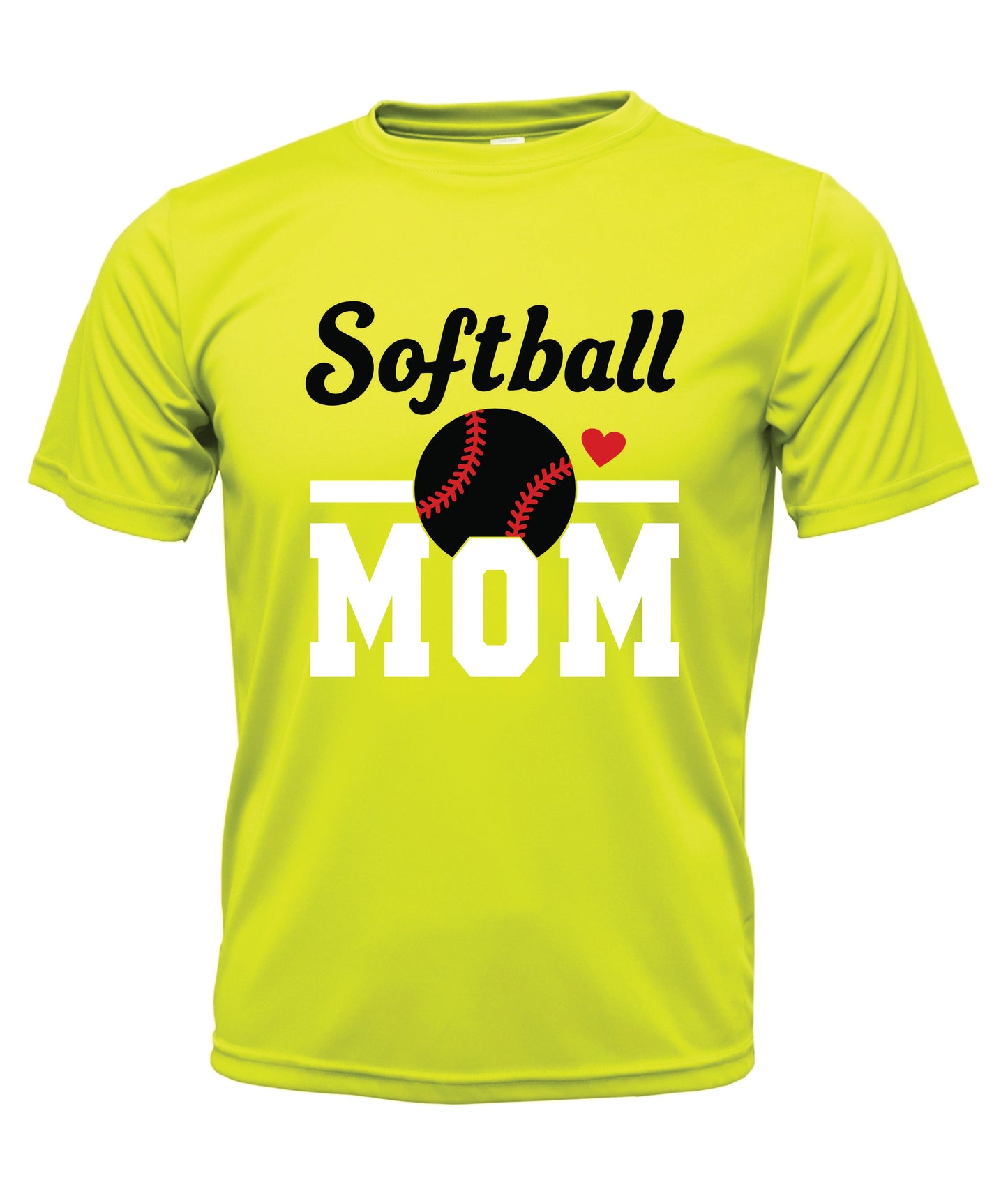 Softball Mom Short Sleeve Cotton T-Shirt