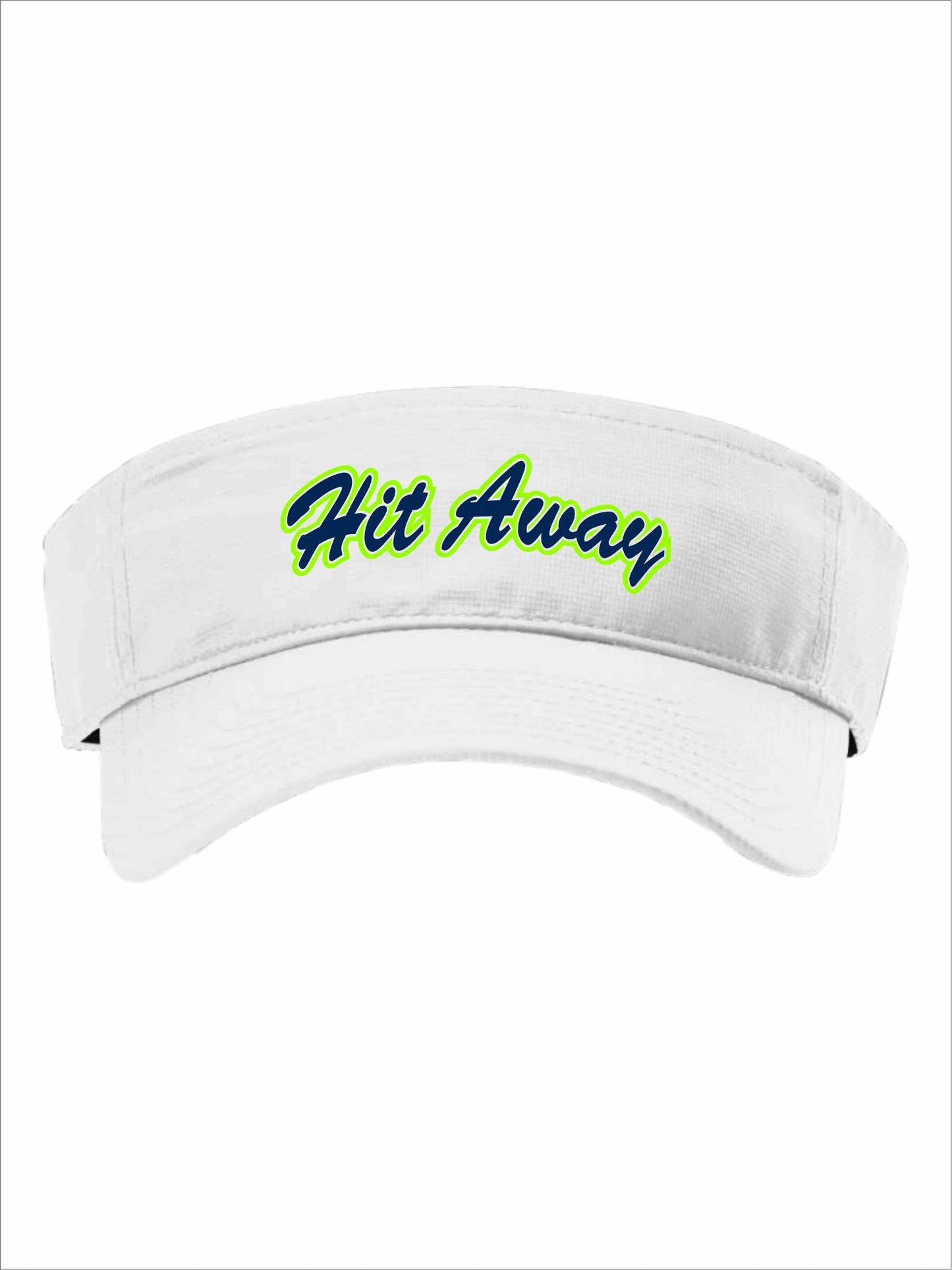 Hit Away Embroidered Visor