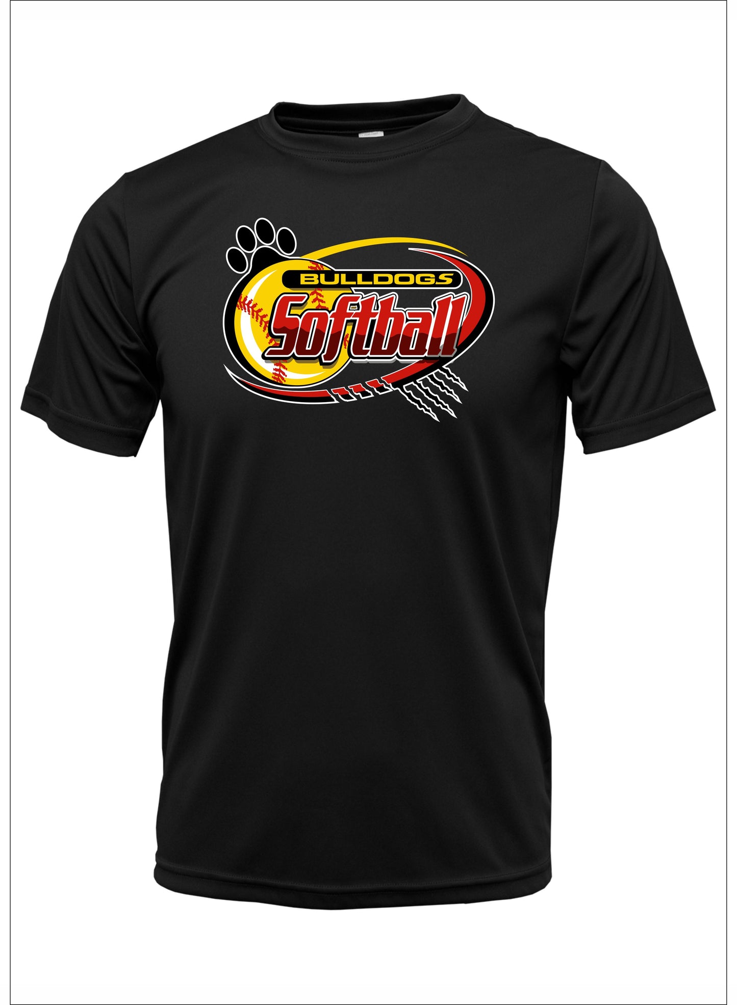 BULLDOG SOFTBALL DRI-FIT T-SHIRT