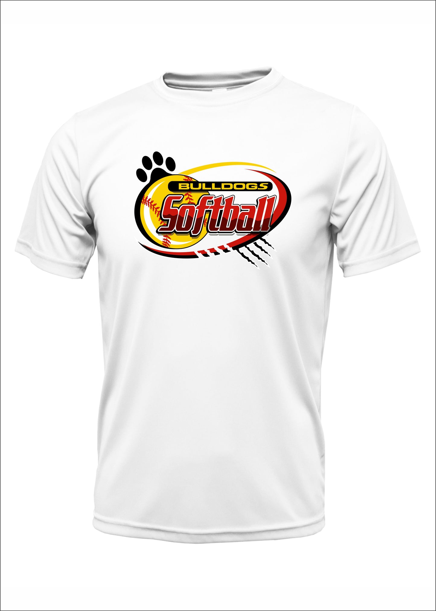 BULLDOG SOFTBALL DRI-FIT T-SHIRT