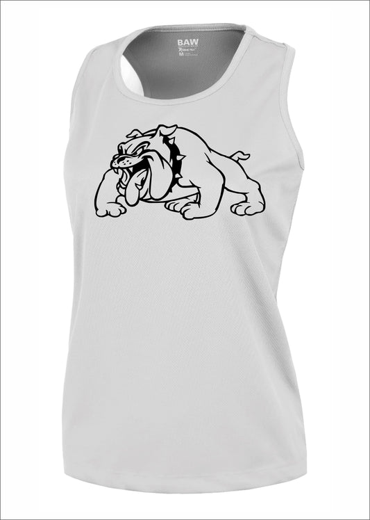 BULLDOGS LOGO RACER BACK TANK DRI-FIT