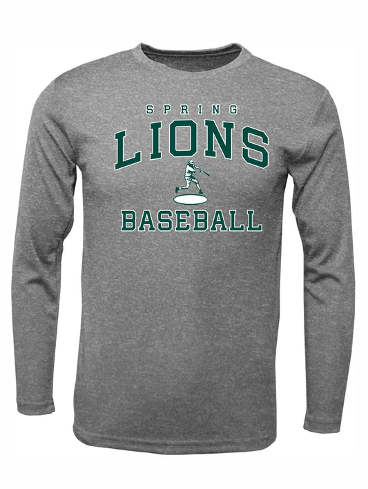 Spring Baseball Long Sleeve Dri-Fit T-shirt