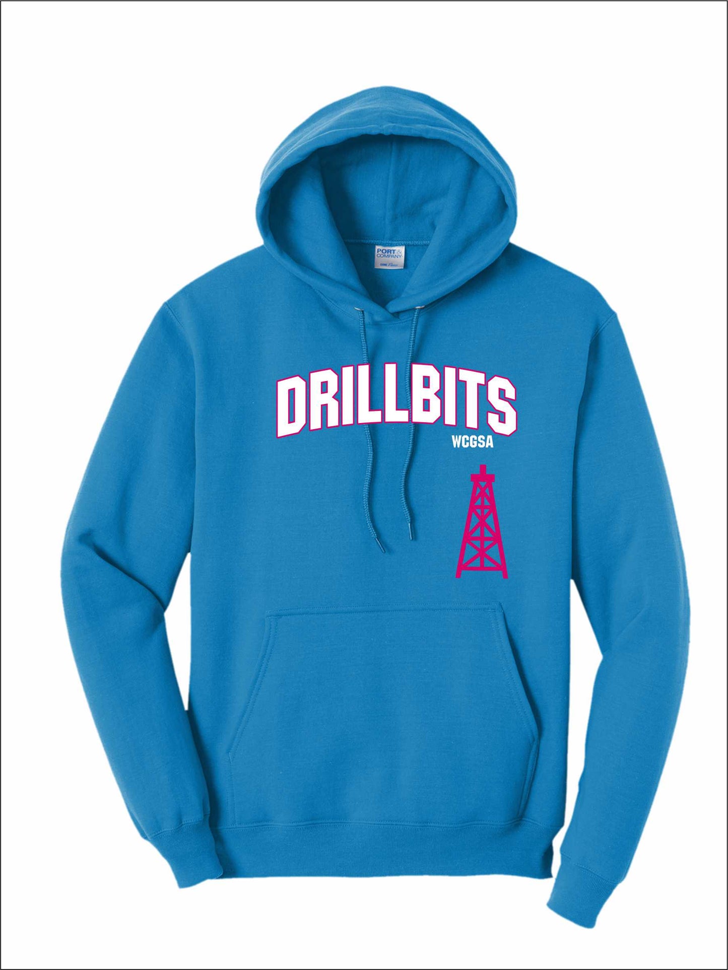Drill Bits Blend Hoodie w/Name