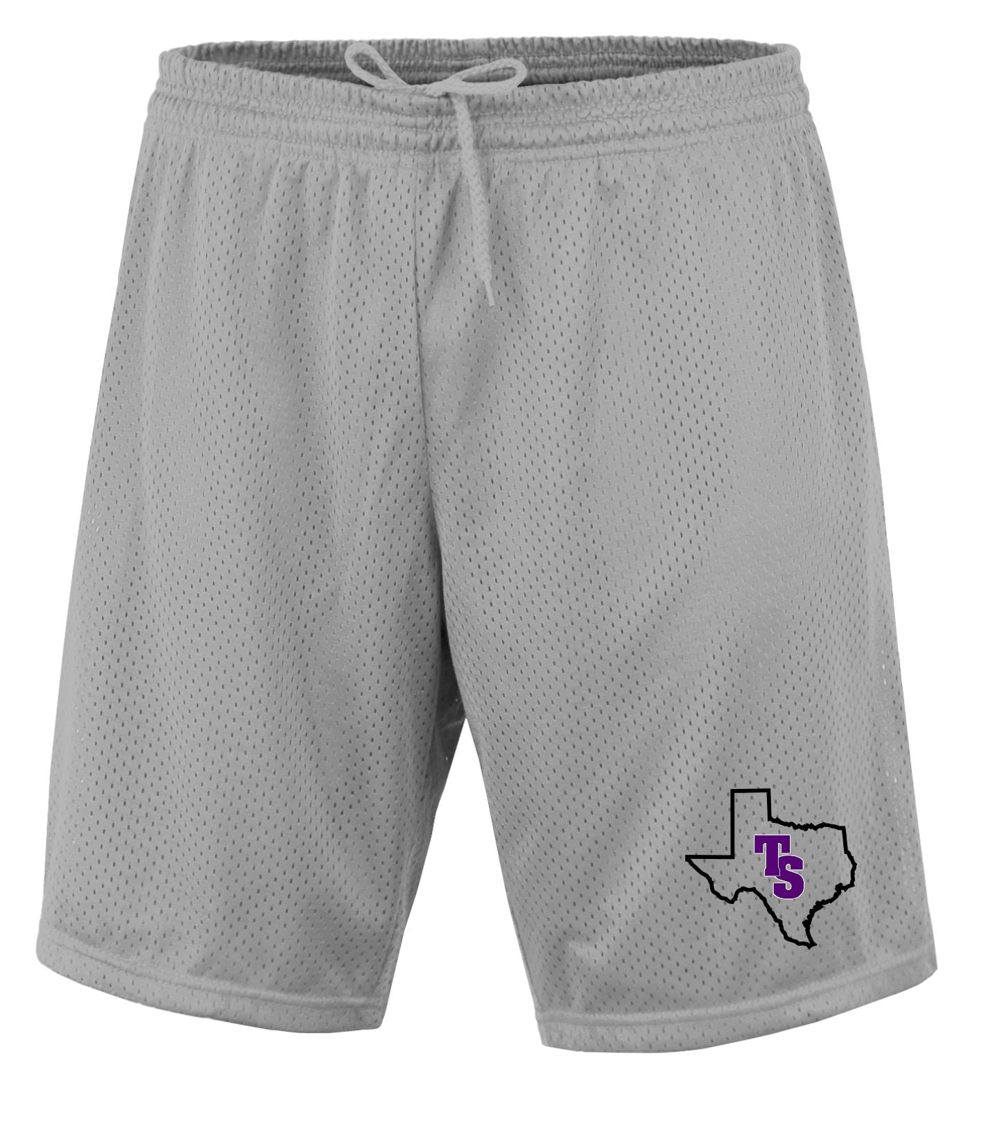 TS Embroidered Drawstring Shorts