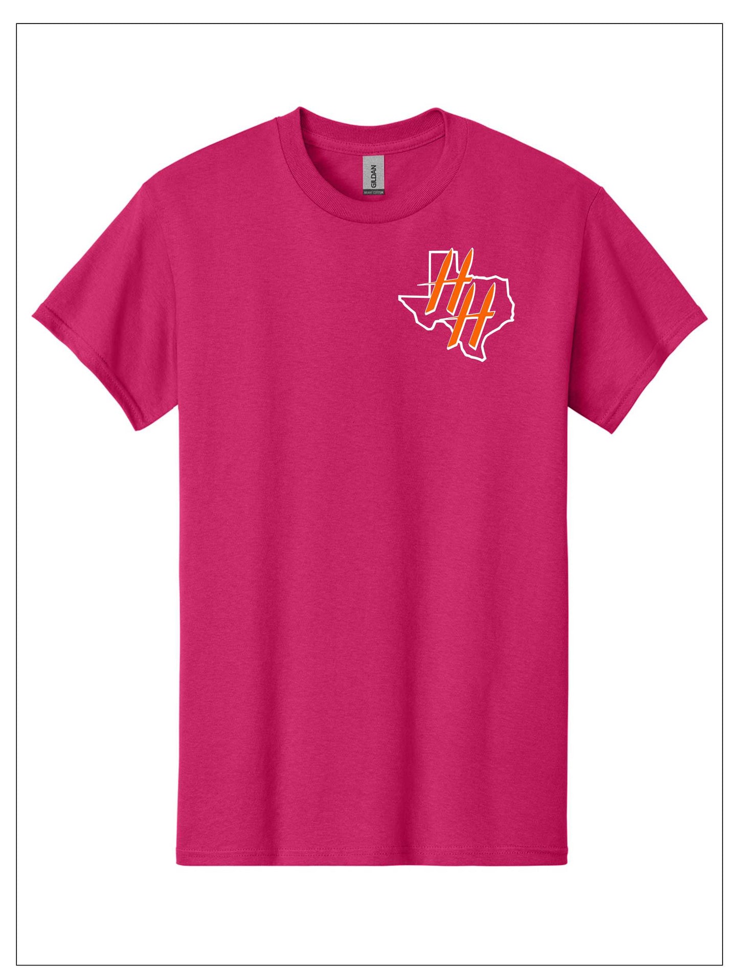 Hustlers HH W/ State Left Chest 100%Cotton W/ Name
