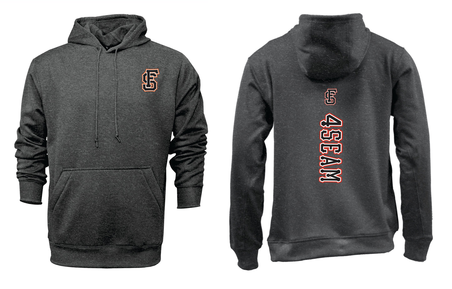 4Seam Baseball Cotton Hoodie