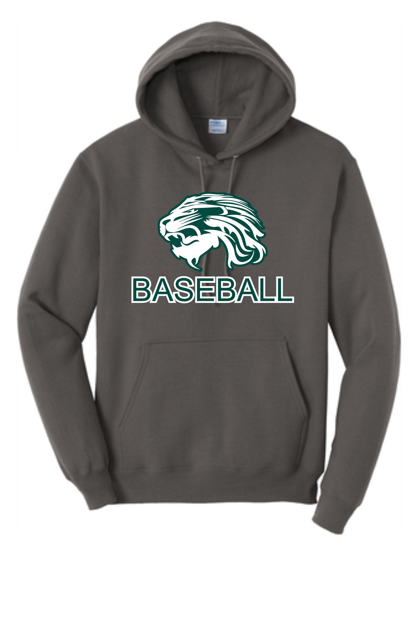 Spring Baseball Lion Logo Cotton Hoodie