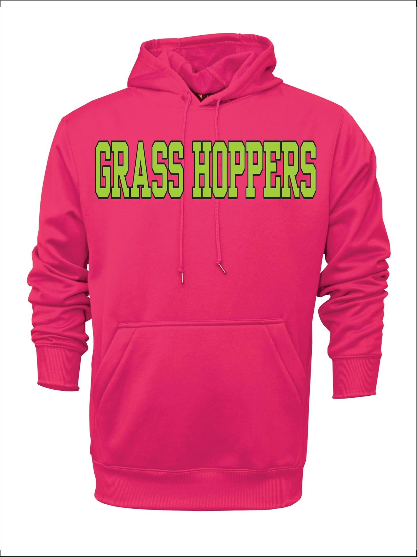 GRASS HOPPERS COTTON HOODIE W/ NAME AND NUMBER