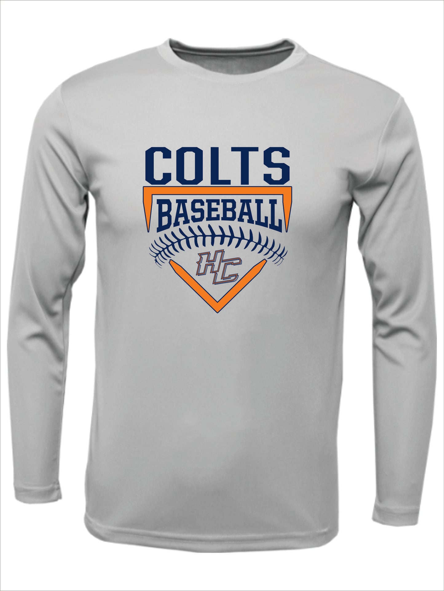 Colts "Home Plate Logo" Dri Fit Long Sleeve T-Shirt