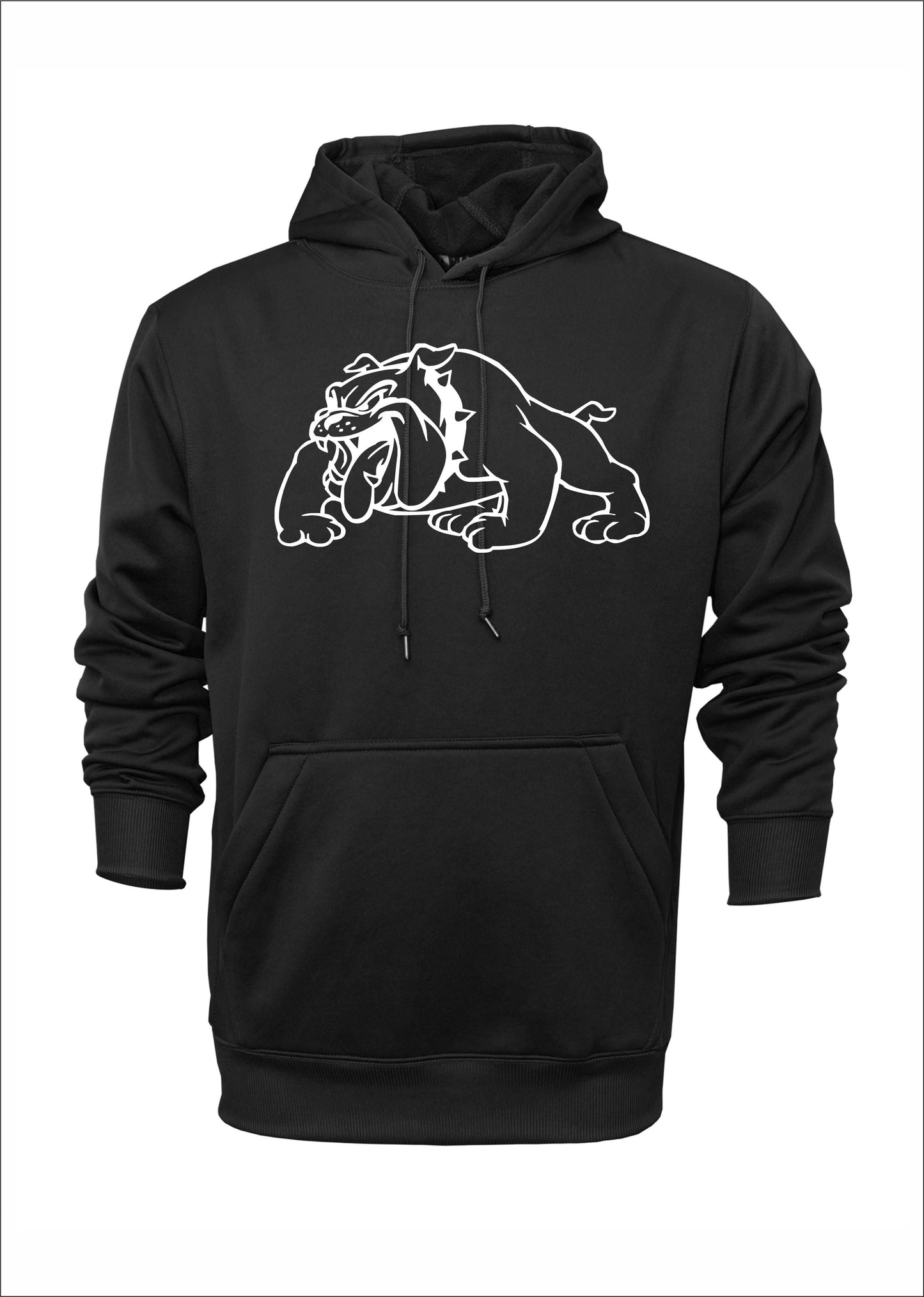 BULLDOGS LOGO POLYESTER HOODIE