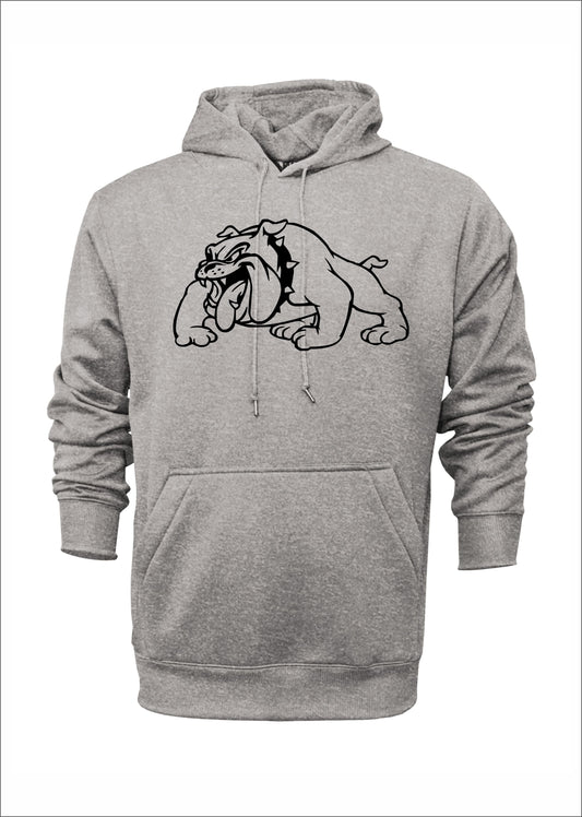 BULLDOGS LOGO POLYESTER HOODIE