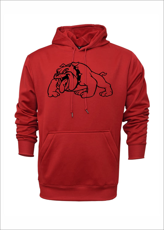 BULLDOGS LOGO COTTON HOODIE