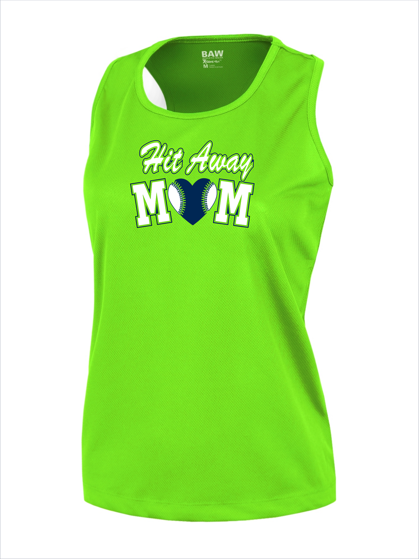 Hit Away Mom Women's Racerback Tank