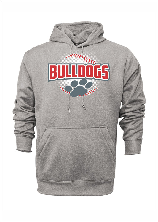 BULLDOGS PAW LOGO COTTON HOODIE