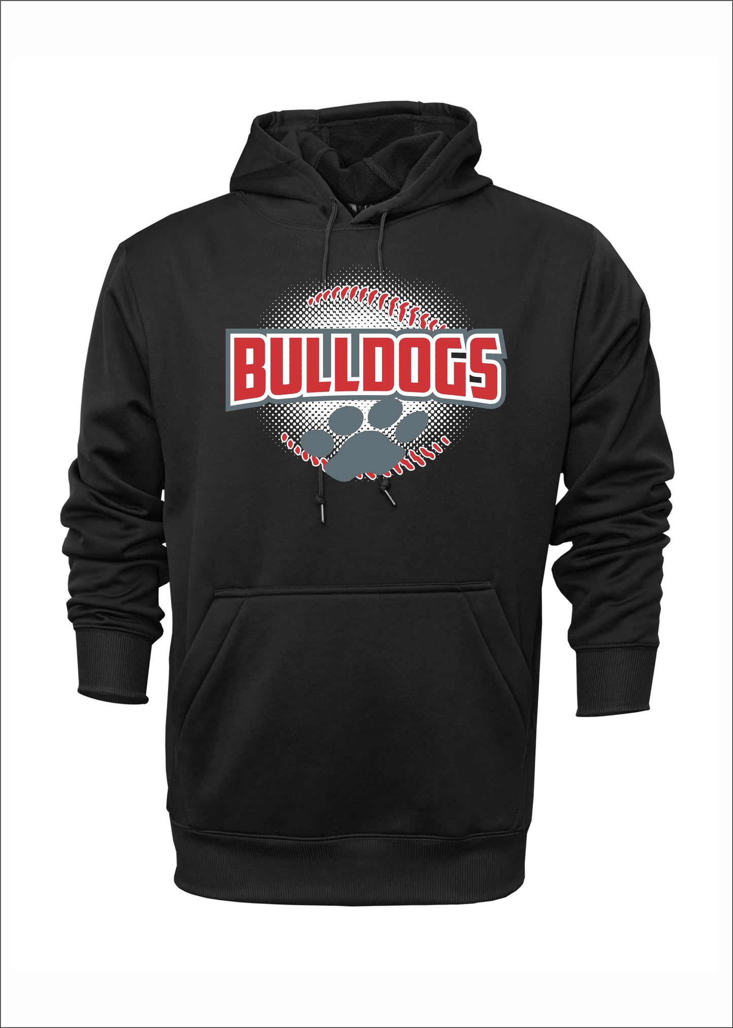 BULLDOGS PAW LOGO COTTON HOODIE