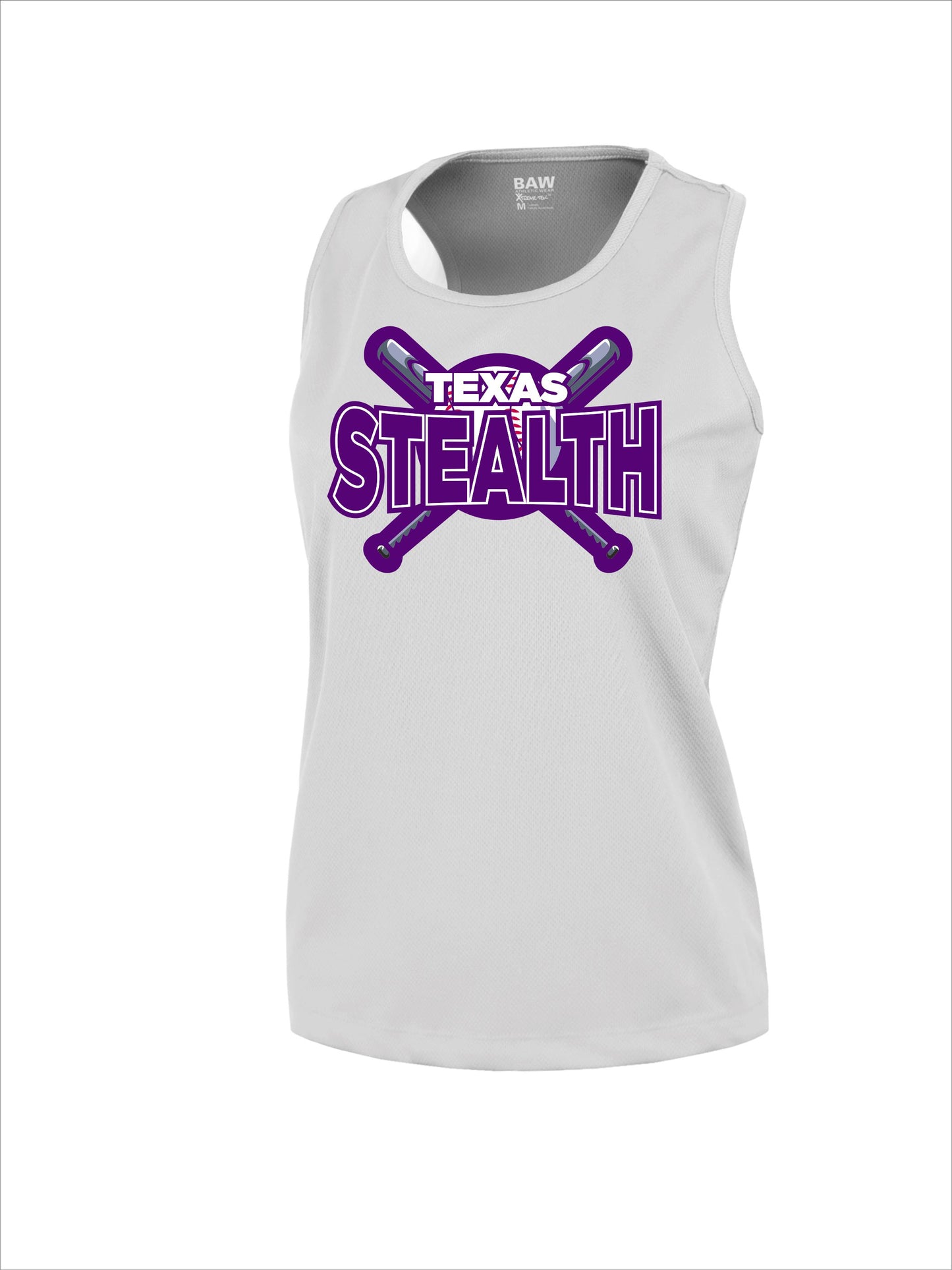Racerback Stealth Bat Women's Racerback Tank