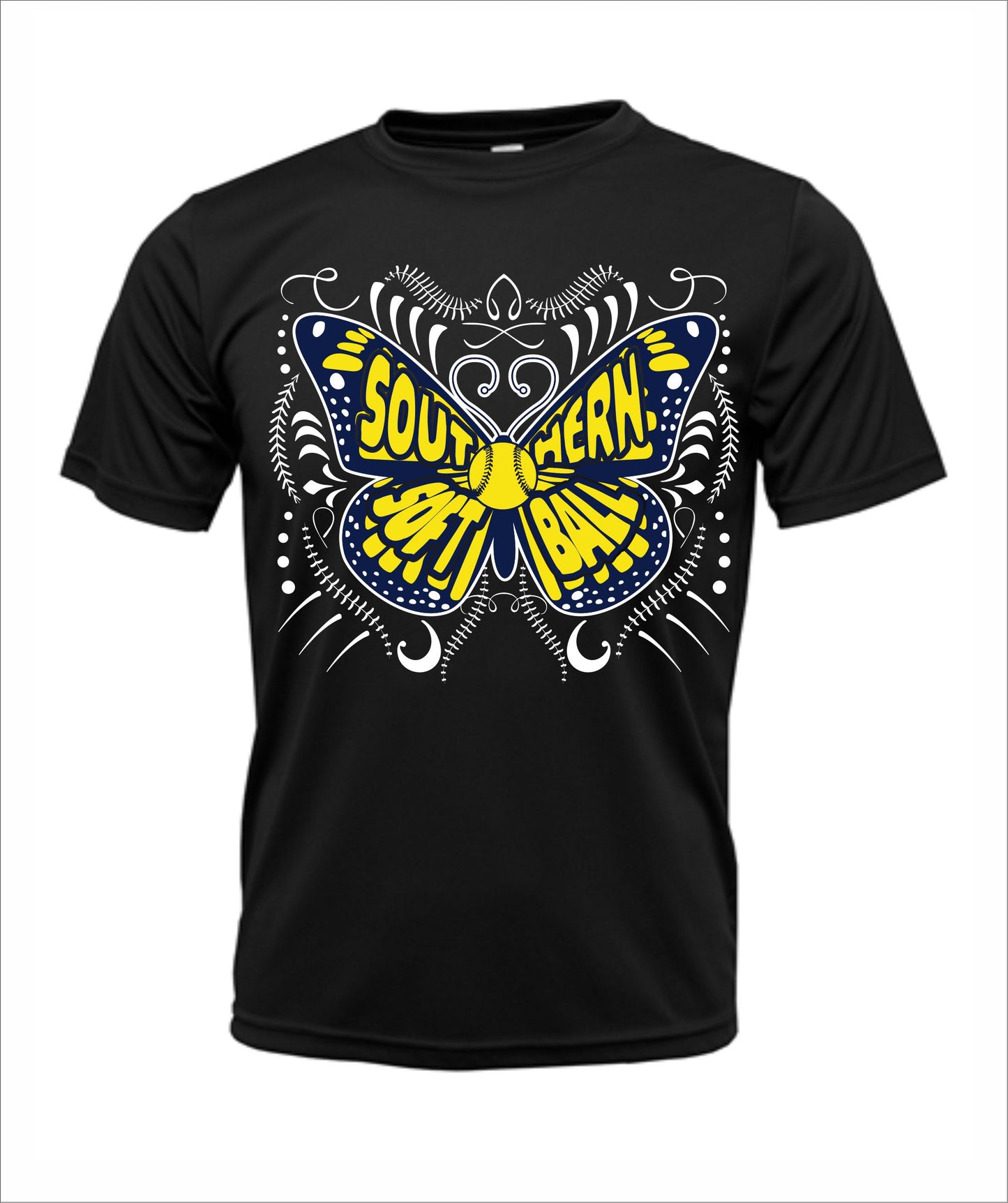 Southern Softball "Butterfly" Dri-Fit T-Shirt