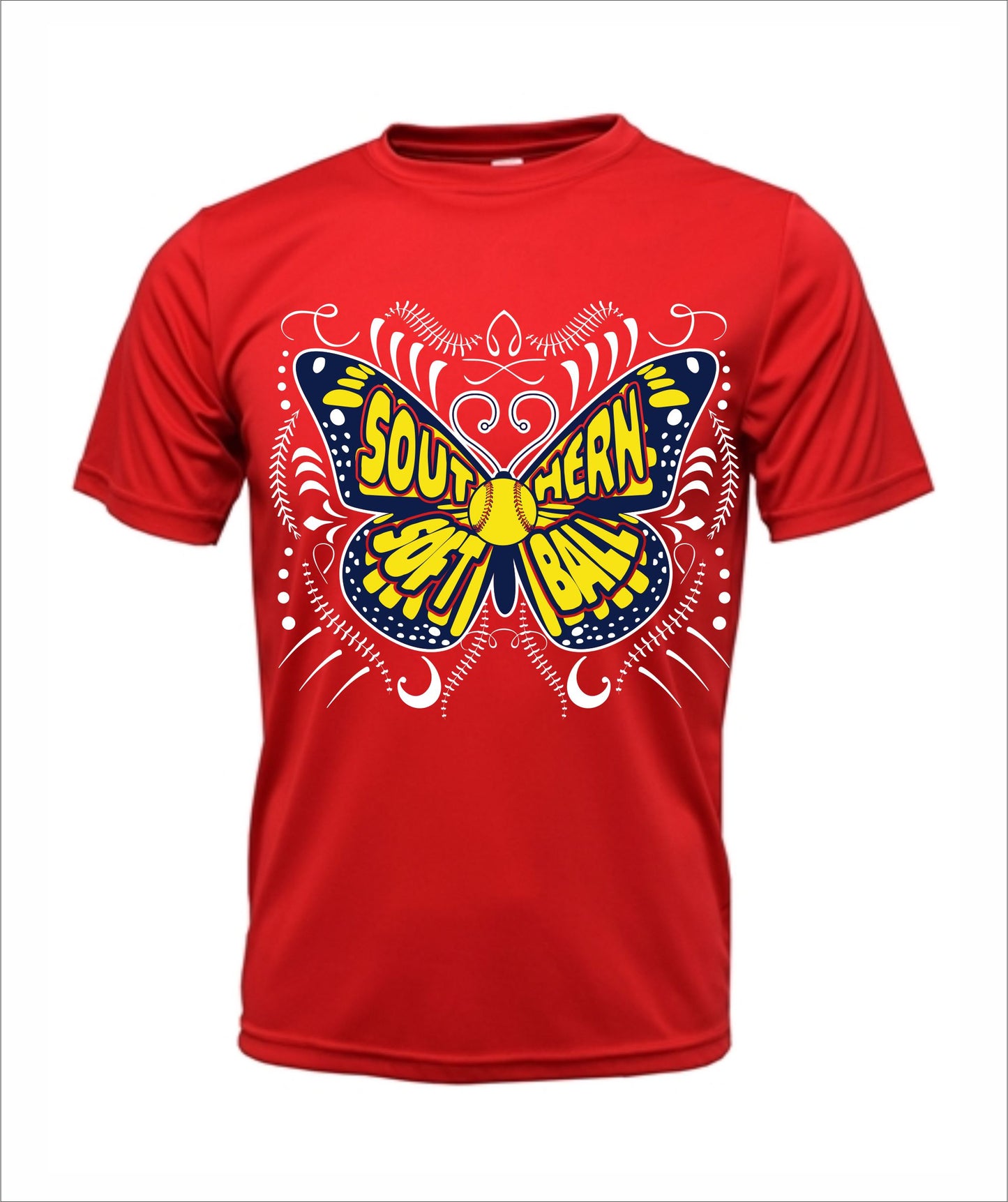 Southern Softball "Butterfly" Dri-Fit T-Shirt