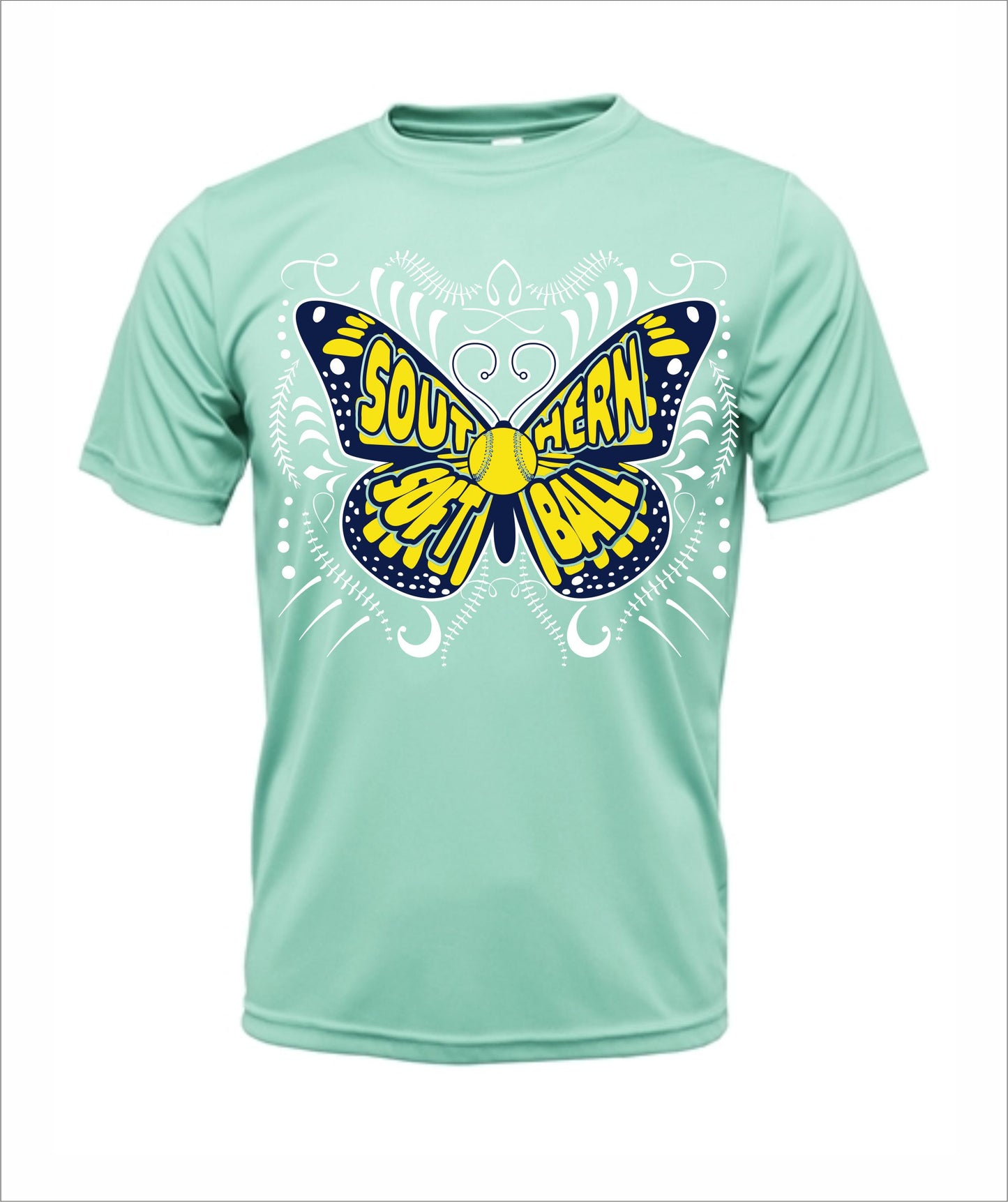 Southern Softball "Butterfly" Dri-Fit T-Shirt
