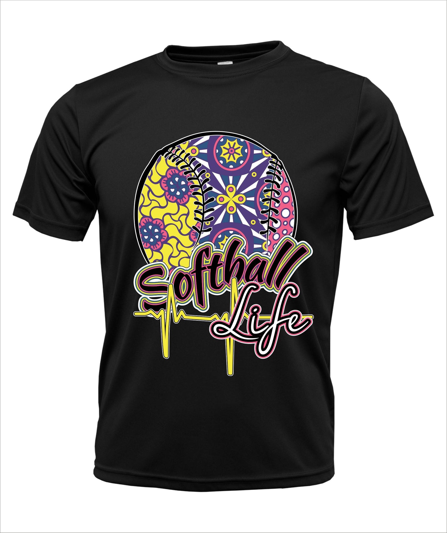 Softball "Life" Dri-Fit T-Shirt