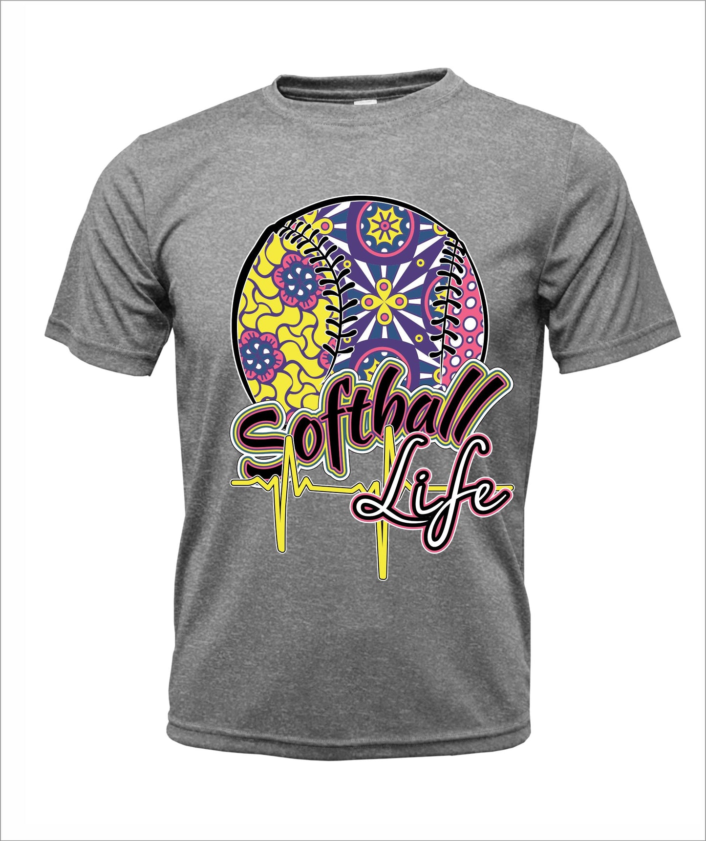 Softball "Life" Dri-Fit T-Shirt