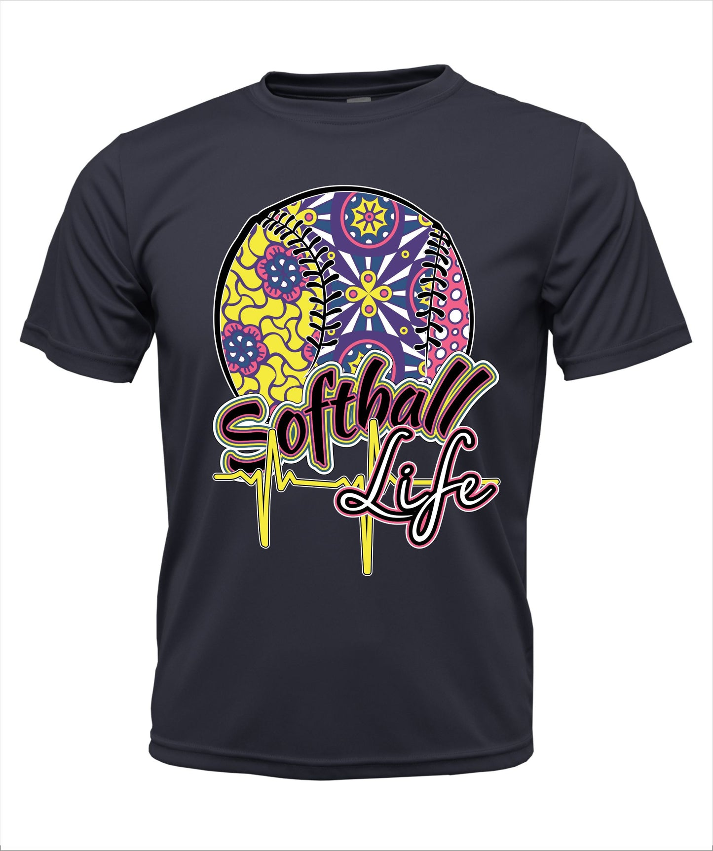 Softball "Life" Dri-Fit T-Shirt