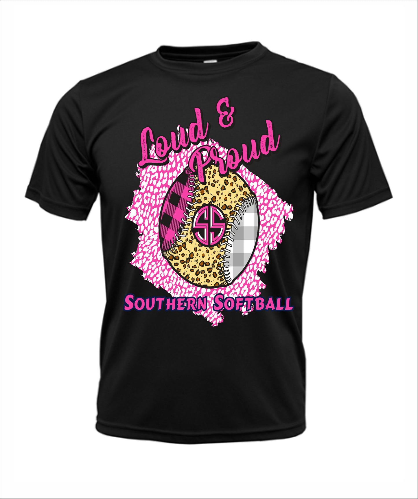 Southern Softball "Loud & Proud" Cotton T-shirt