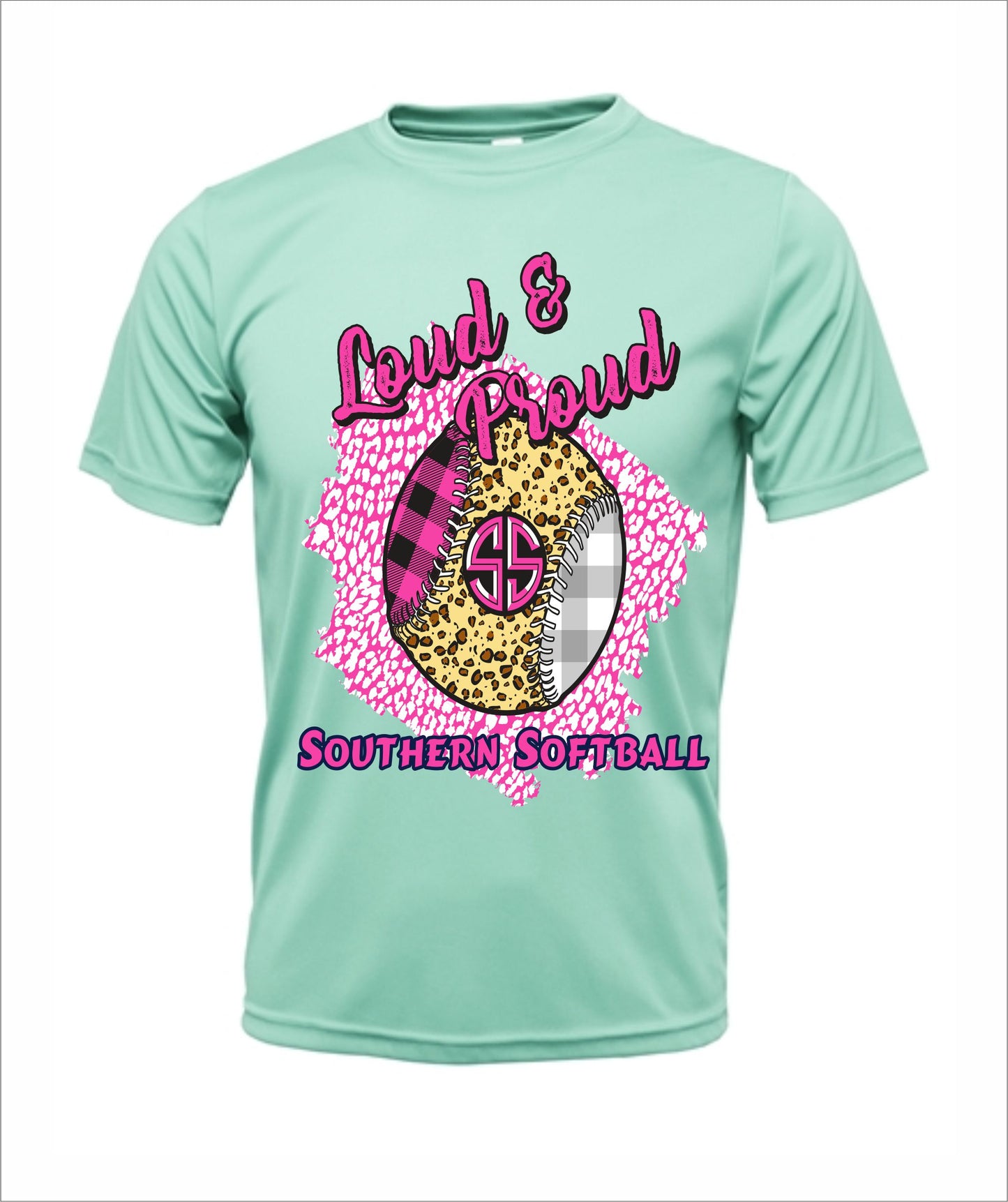 Southern Softball "Loud & Proud" Cotton T-shirt