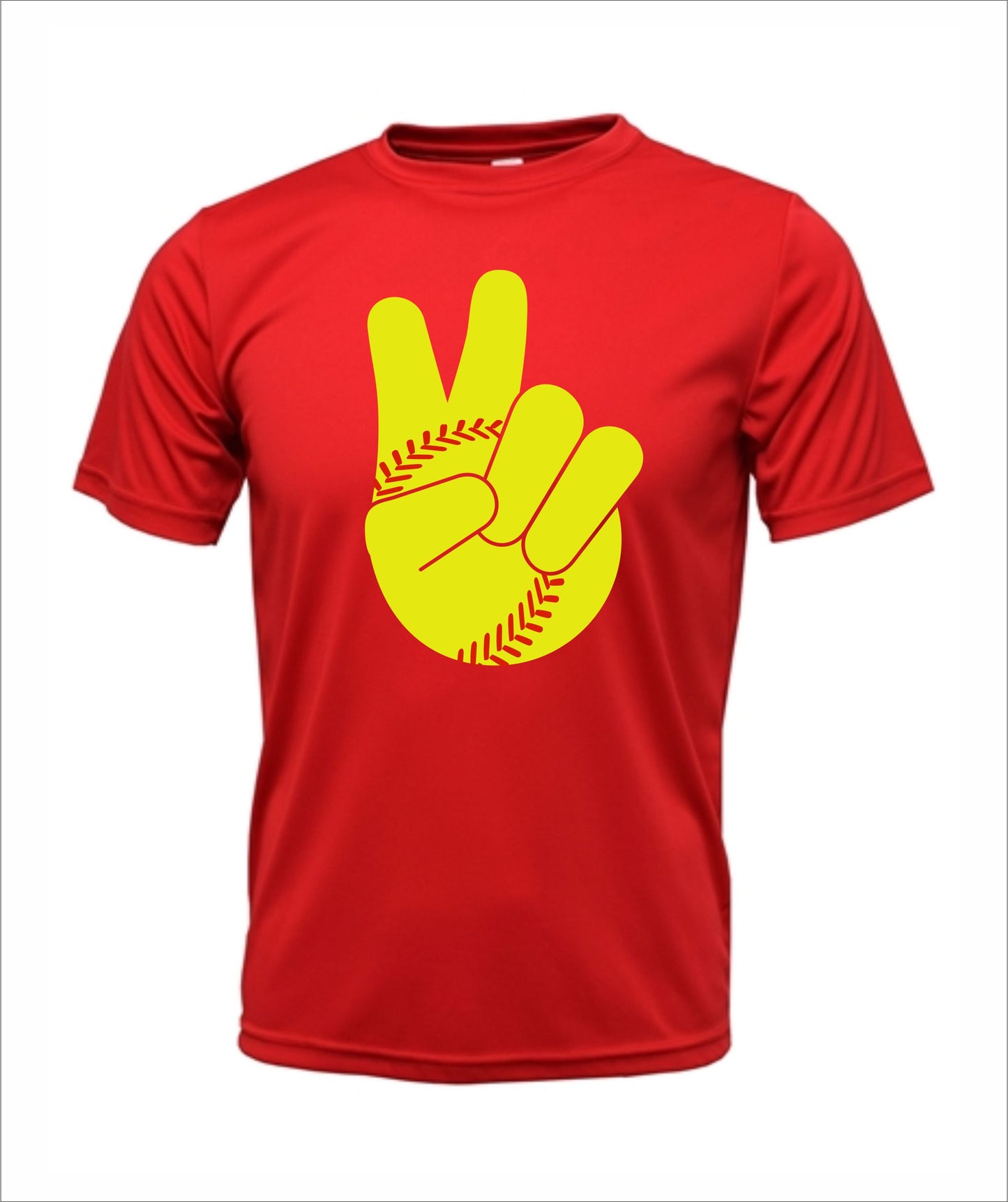 Softball "Peace" Dri-Fit T-Shirt