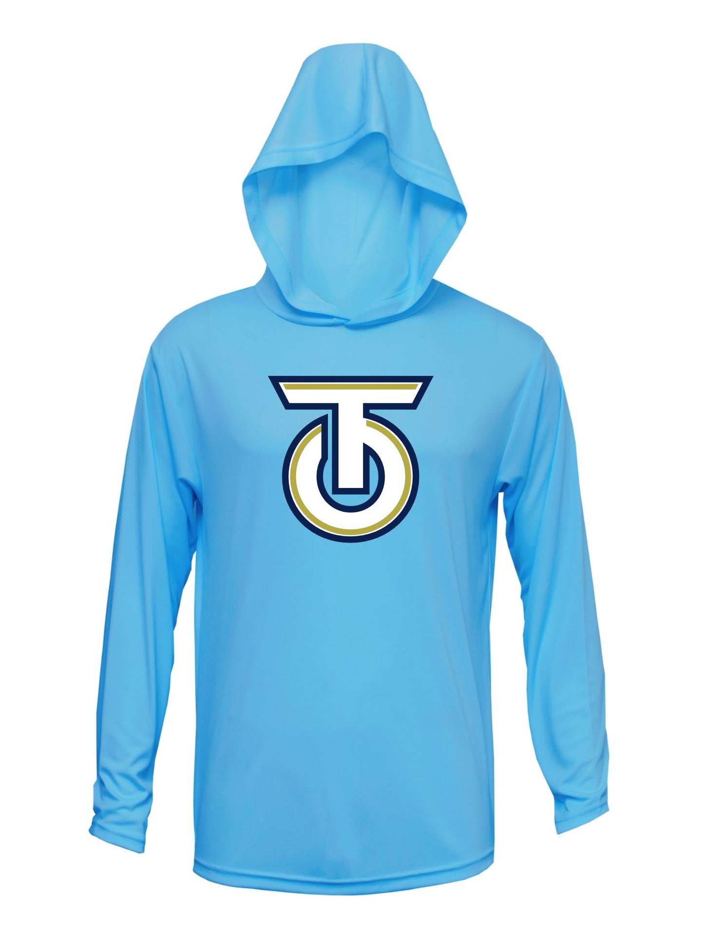 Leisure Long Sleeve Tee w/ Hood TO Logo FRONT