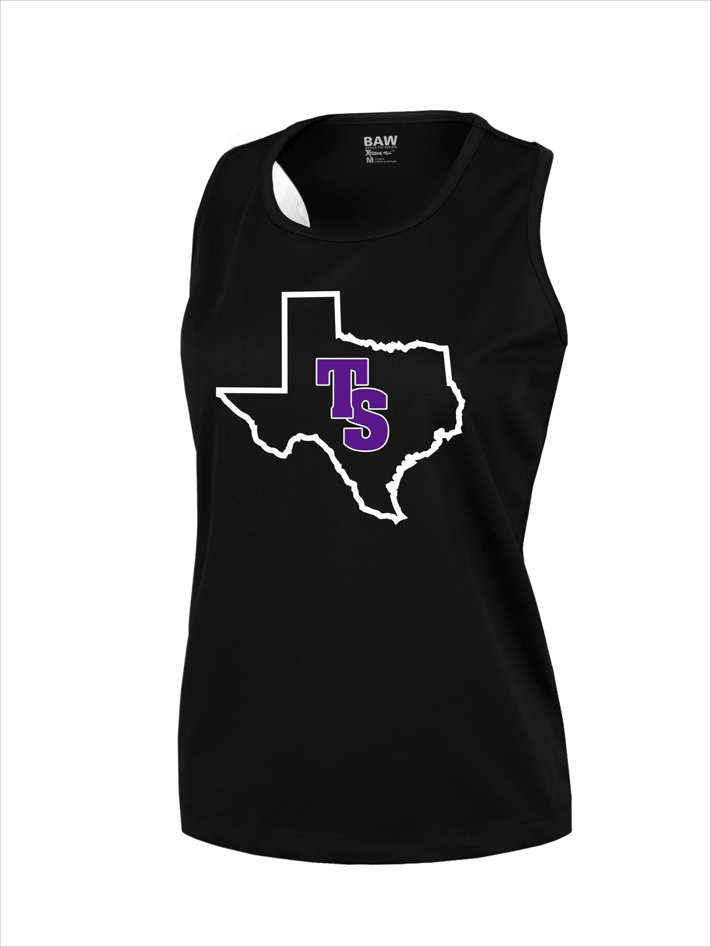 Racerback Stealth Tx Map Racerback Tank