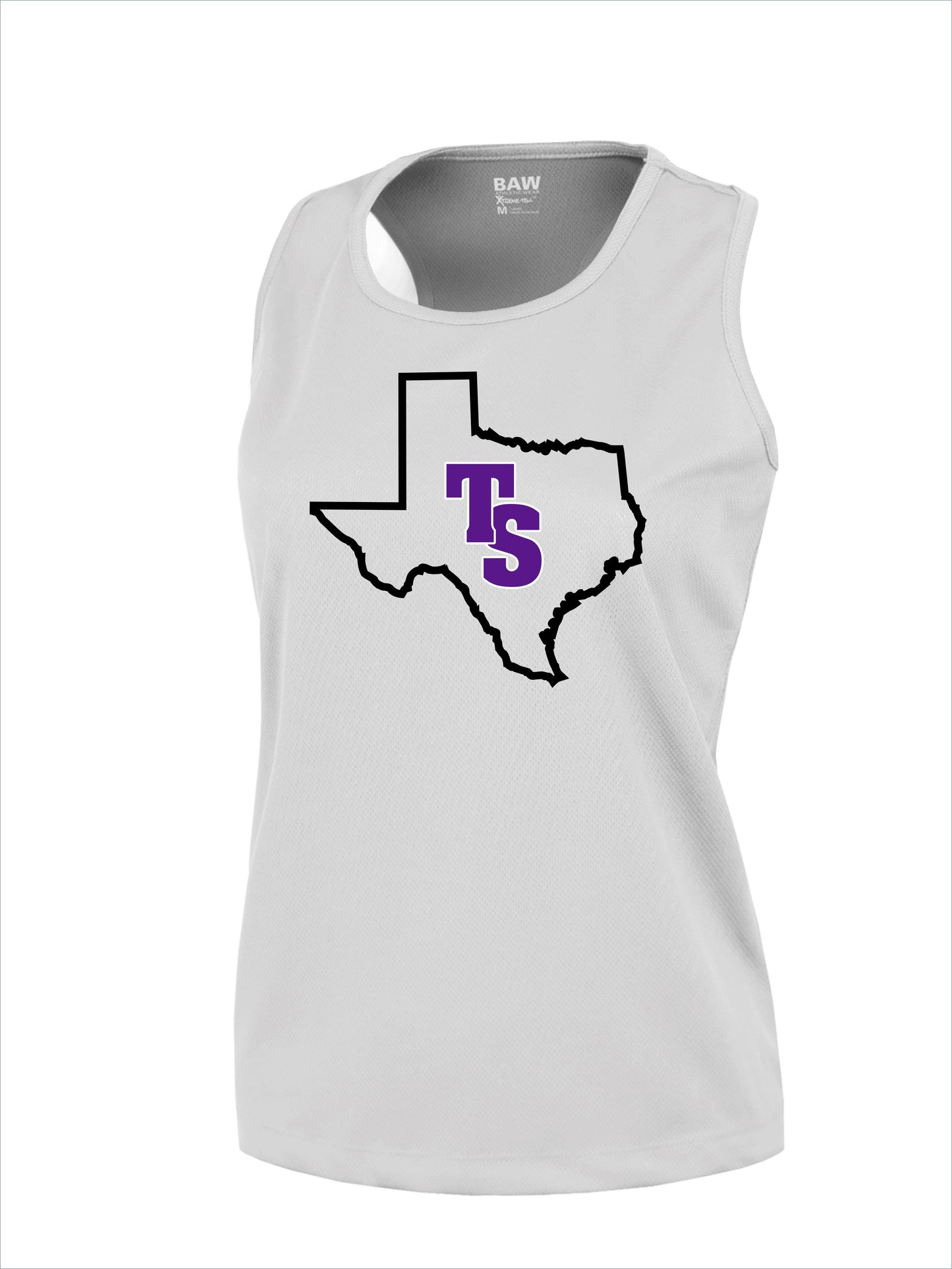 Racerback Stealth Tx Map Racerback Tank