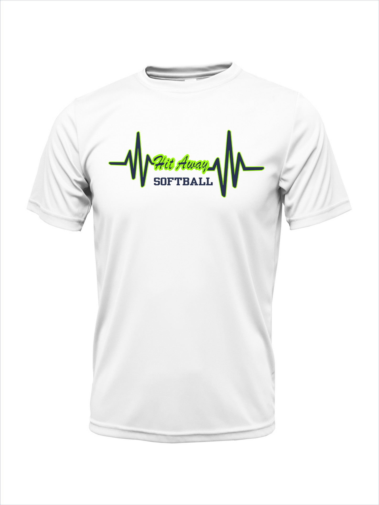 Hit Away Heartbeat Short Sleeve Dri-Fit T-Shirt