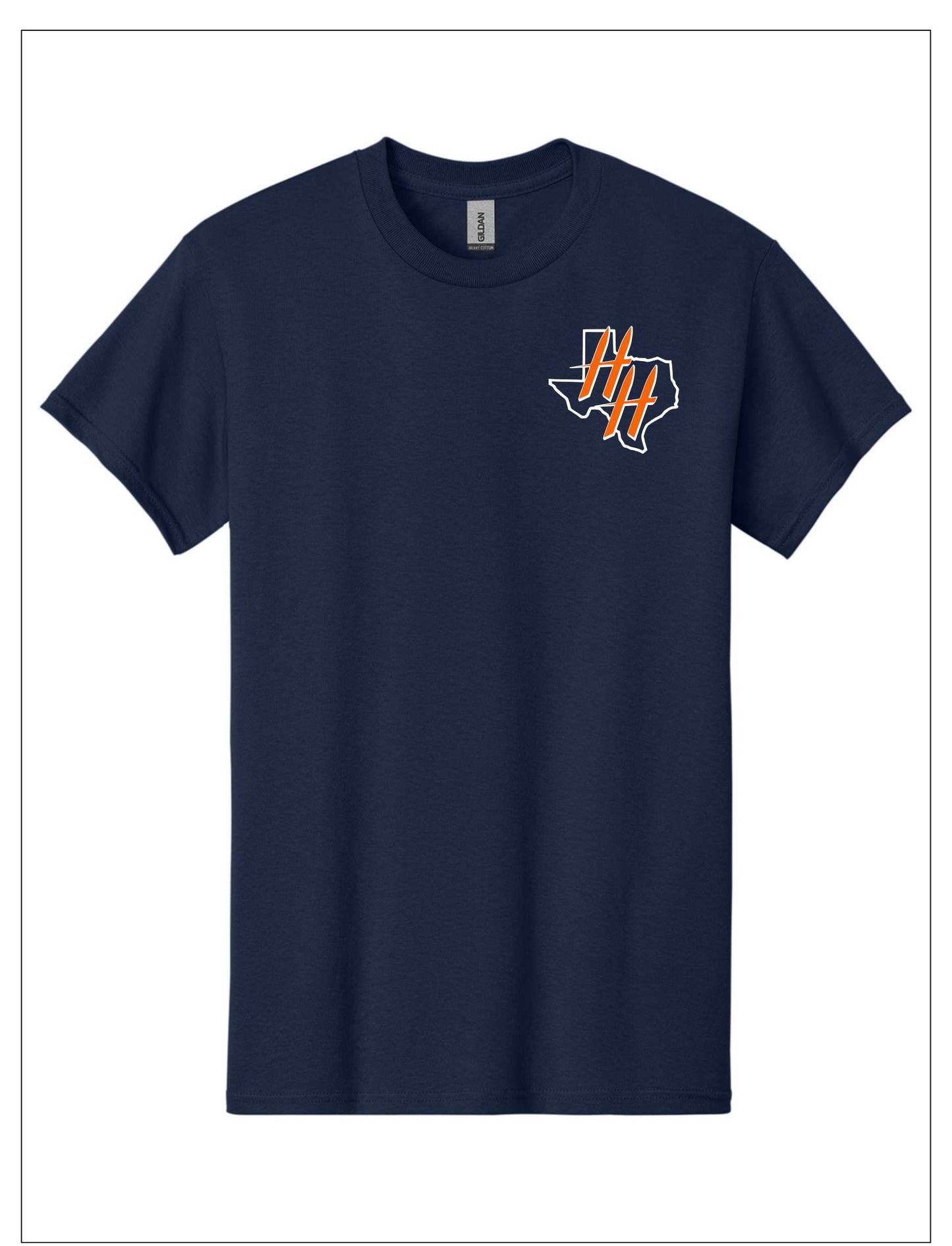 Hustlers HH W/ State Left Chest 100%Cotton W/ Name