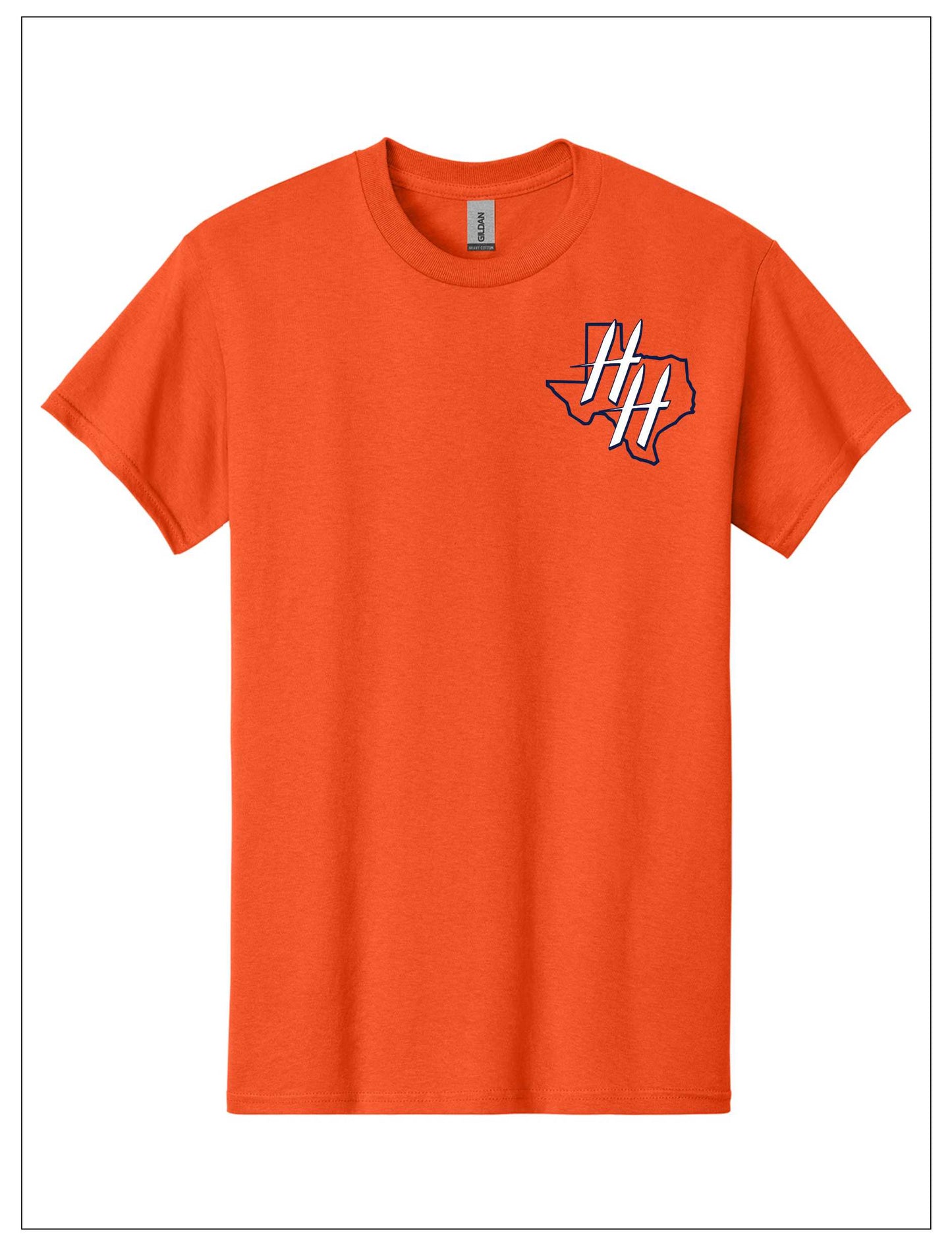 Hustlers HH W/ State Left Chest 100%Cotton W/ Name