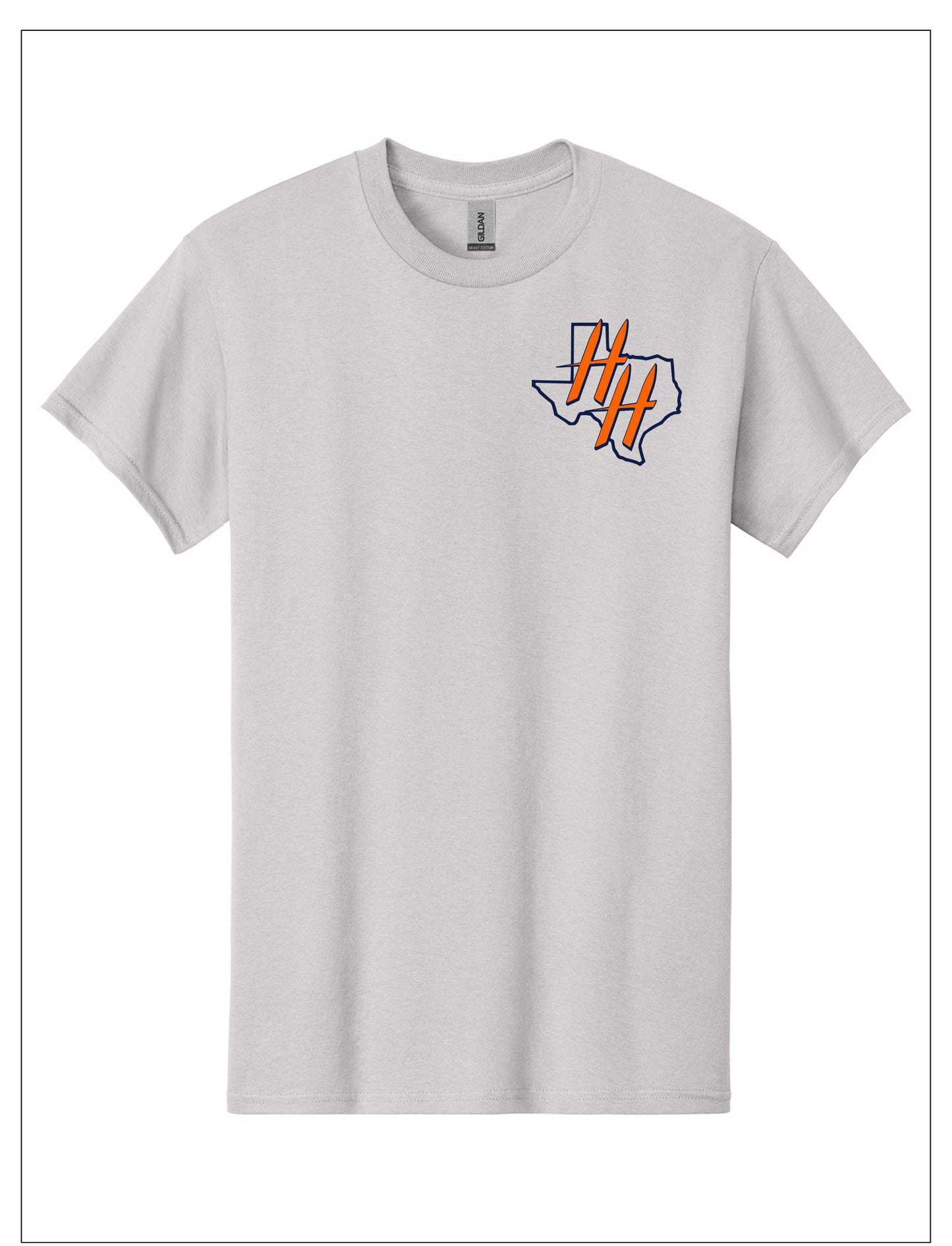 Hustlers HH W/ State Left Chest 100%Cotton W/ Name