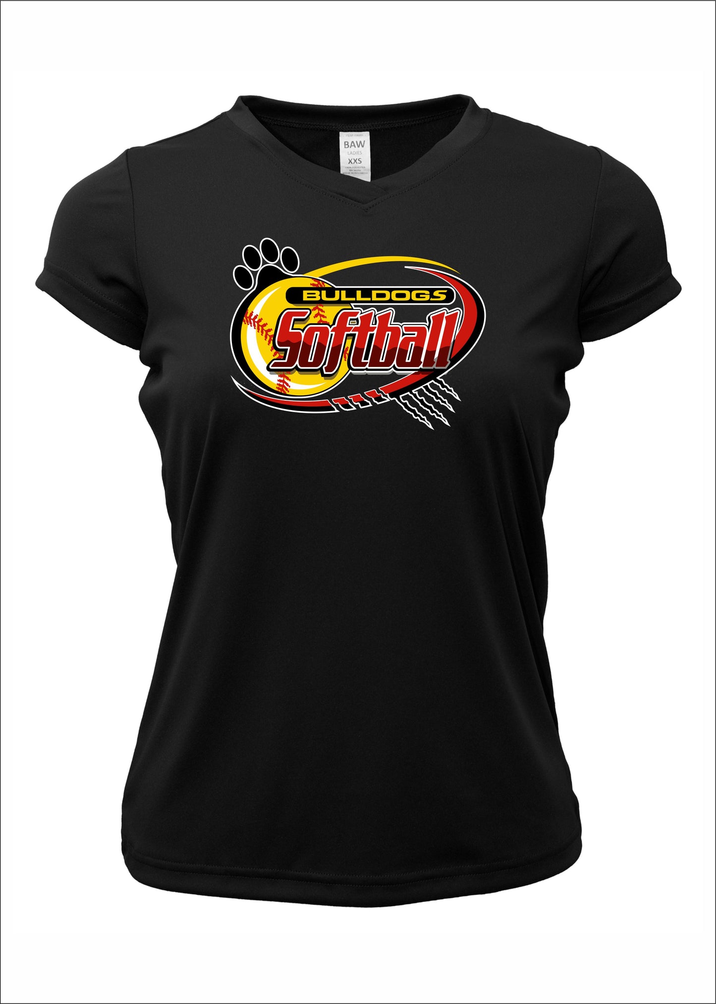 BULLDOG SOFTBALL WOMENS DRI-FIT