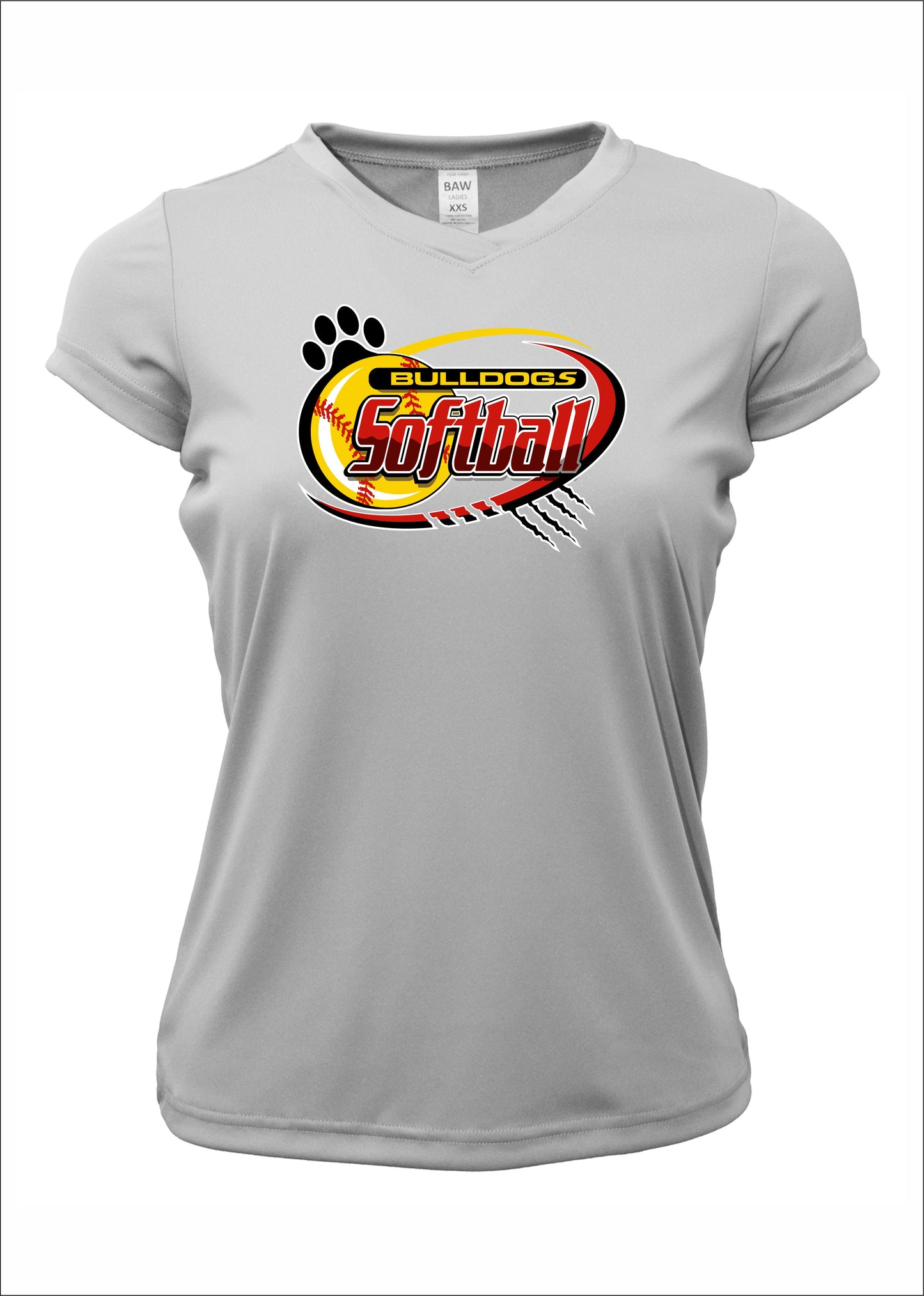 BULLDOG SOFTBALL WOMENS DRI-FIT