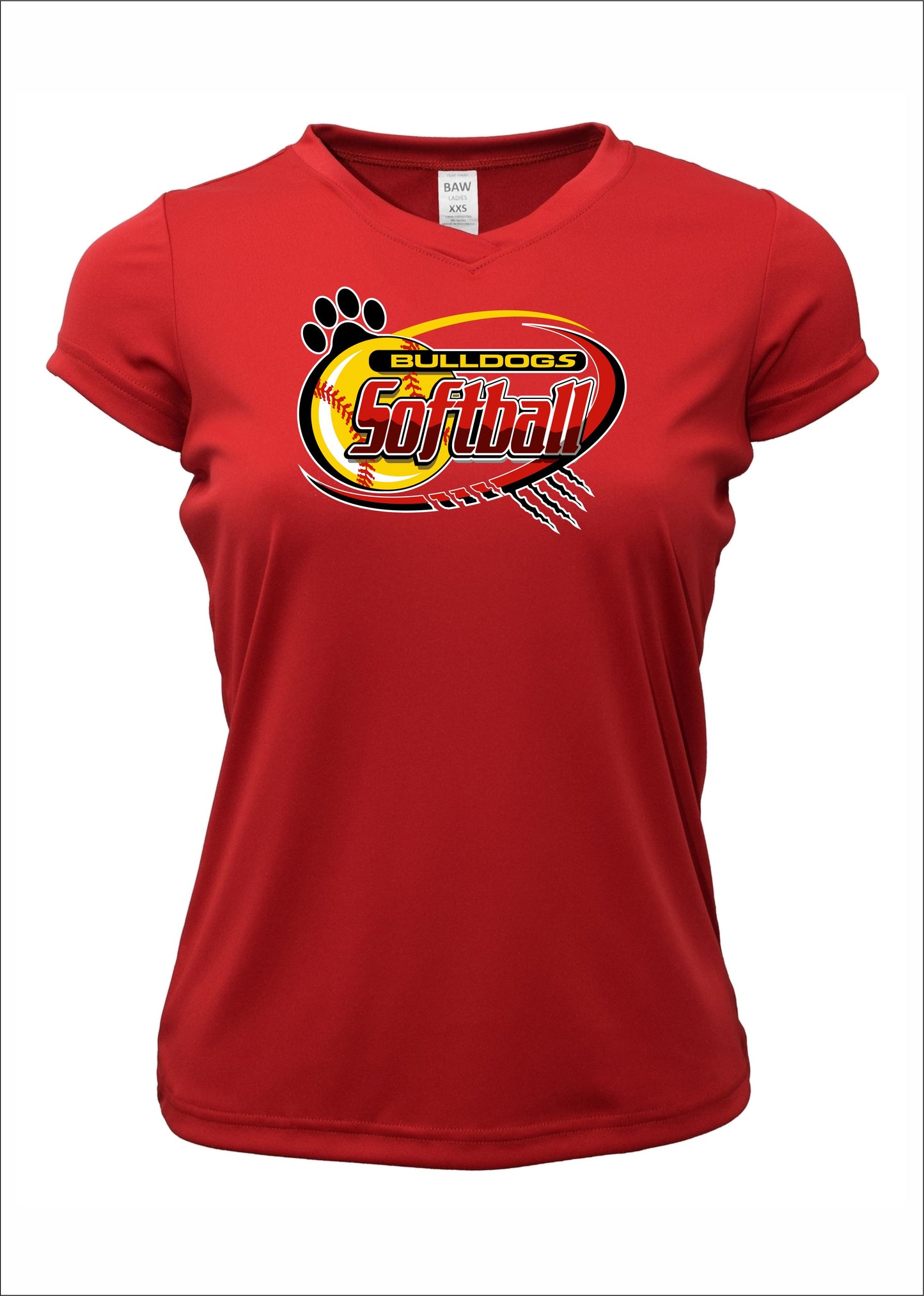 BULLDOG SOFTBALL WOMENS DRI-FIT