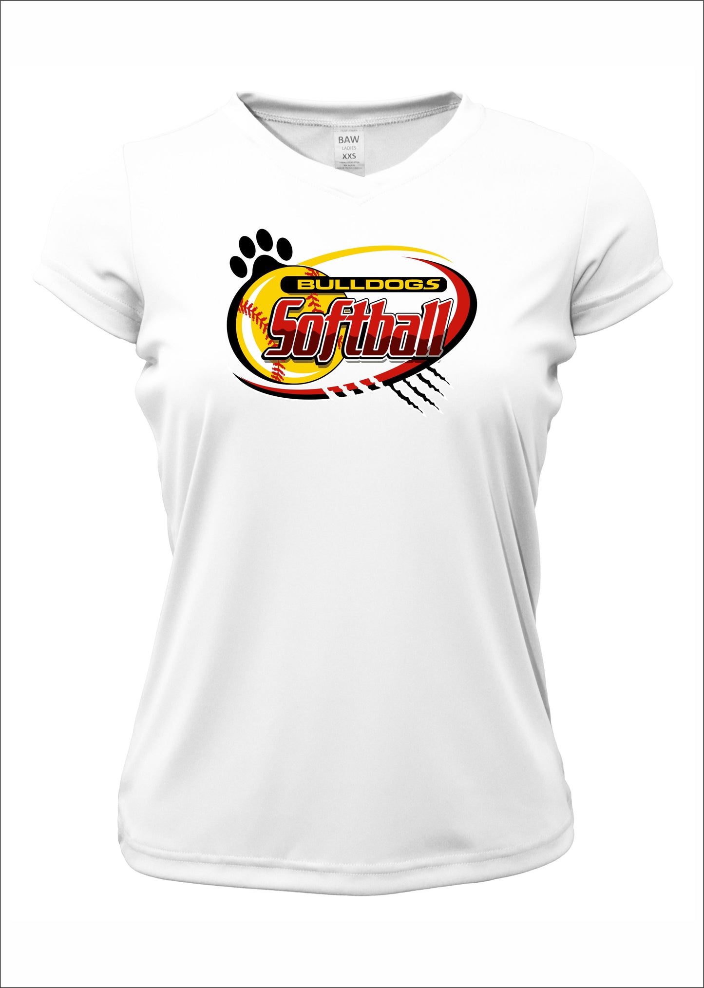 BULLDOG SOFTBALL WOMENS DRI-FIT