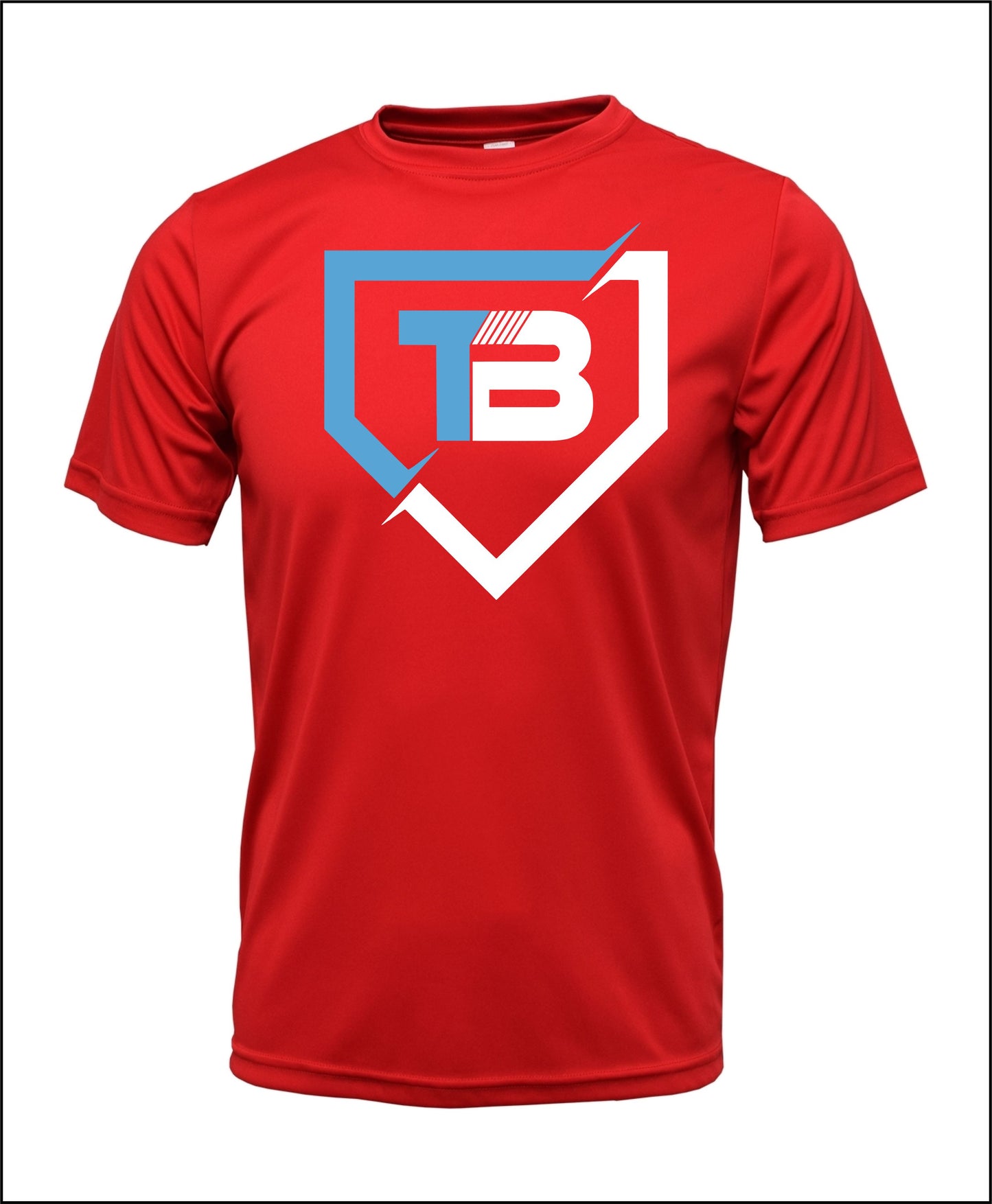 Texas Blues Home Plate Logo Dri-Fit T-Shirt