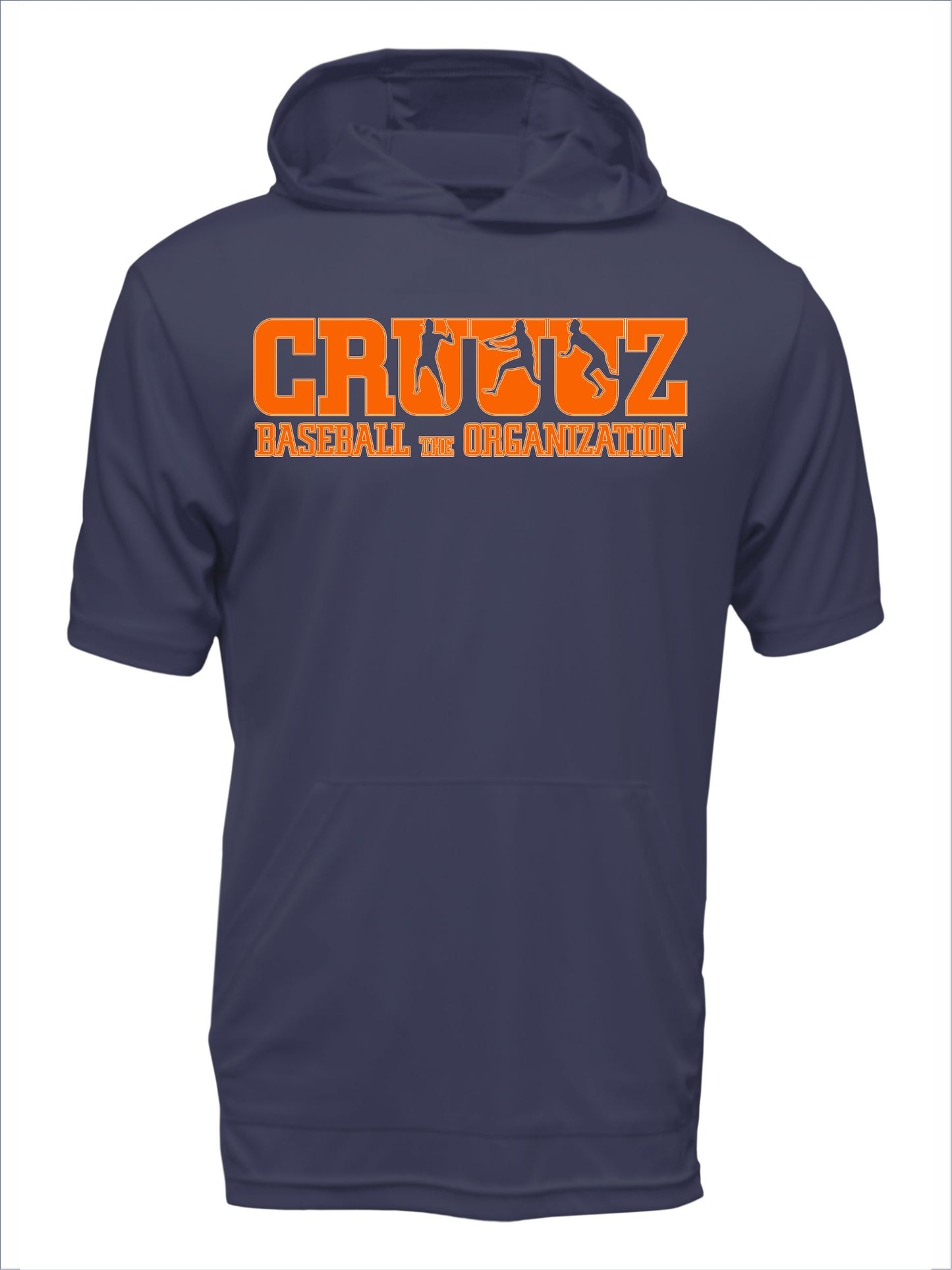 Cruz Baseball "Cruuuz" Dri-Fit Short Sleeve Hoodie