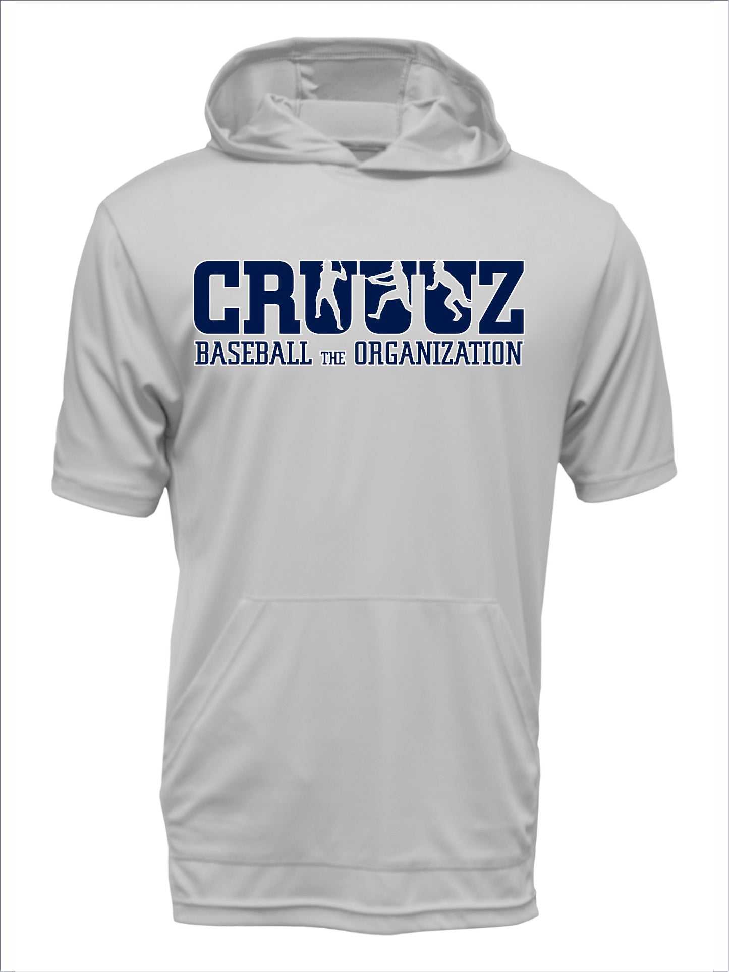 Cruz Baseball "Cruuuz" Dri-Fit Short Sleeve Hoodie