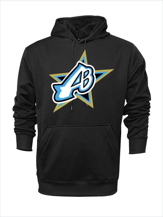 Advantage "Centered Logo" Polyester Hoodie