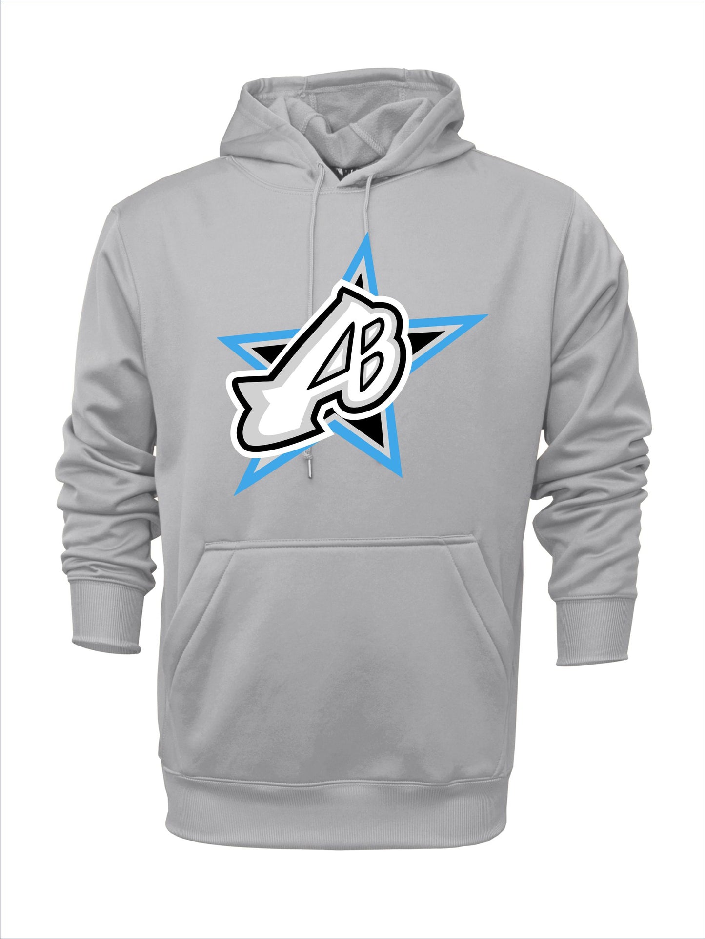 Advantage "Centered Logo" Polyester Hoodie