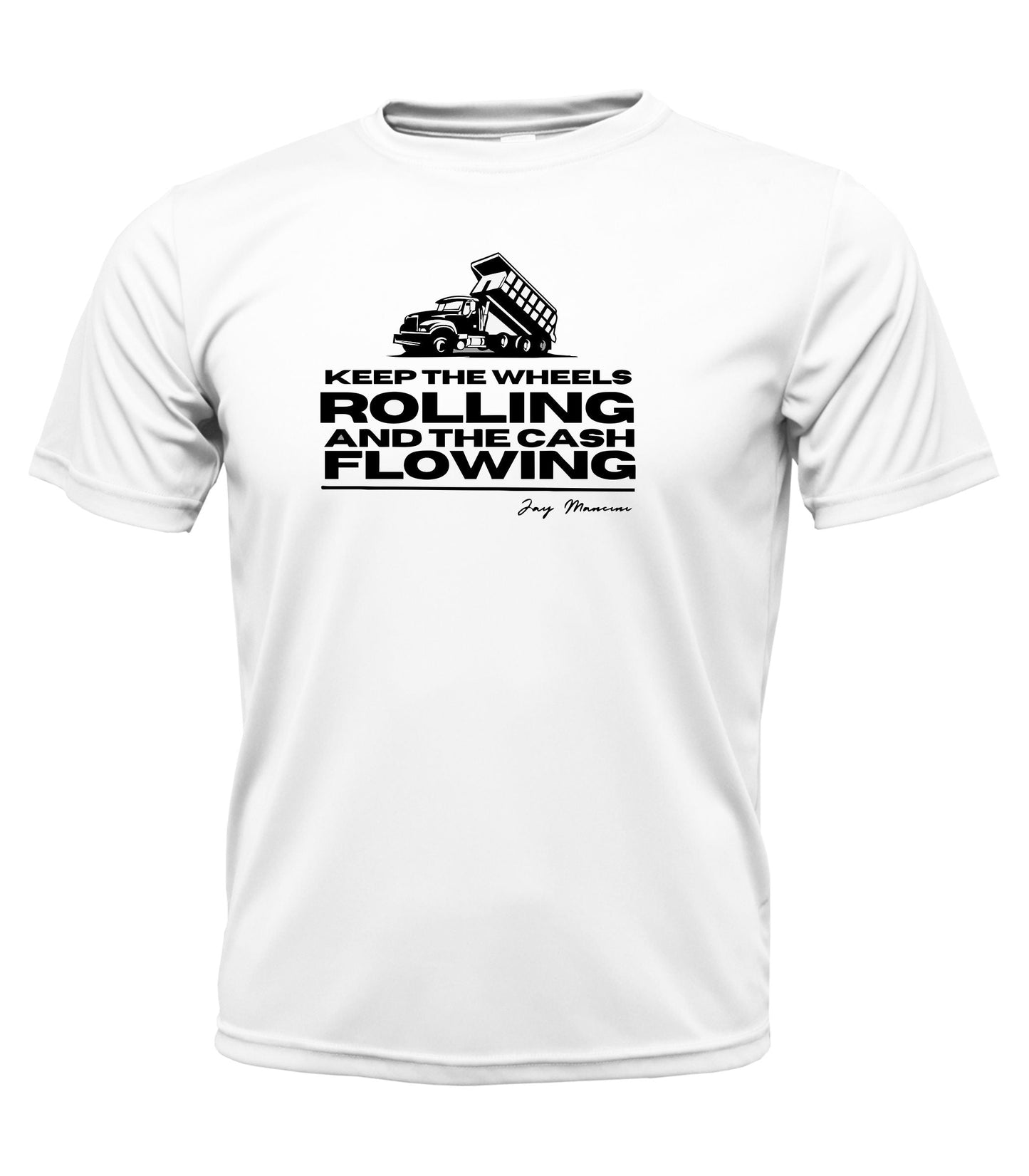 Keep Rolling -Cotton T-shirt