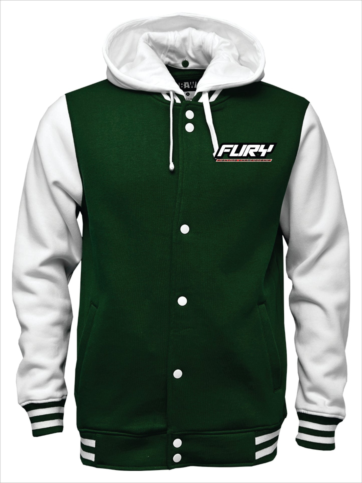 Fury FC Embroidered Letterman Jacket