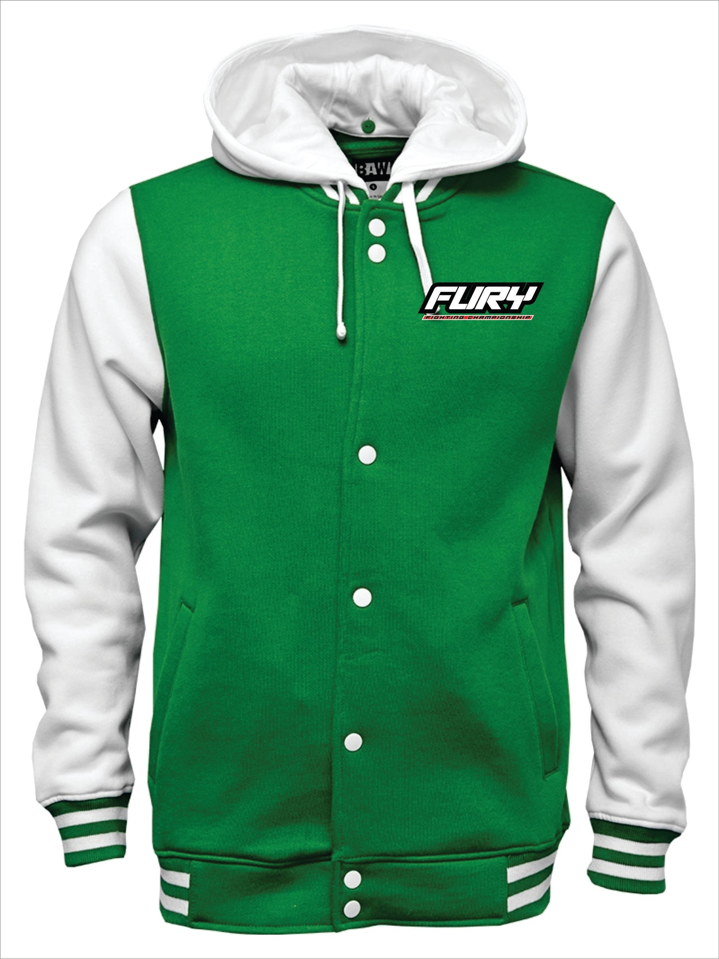 Fury FC Embroidered Letterman Jacket