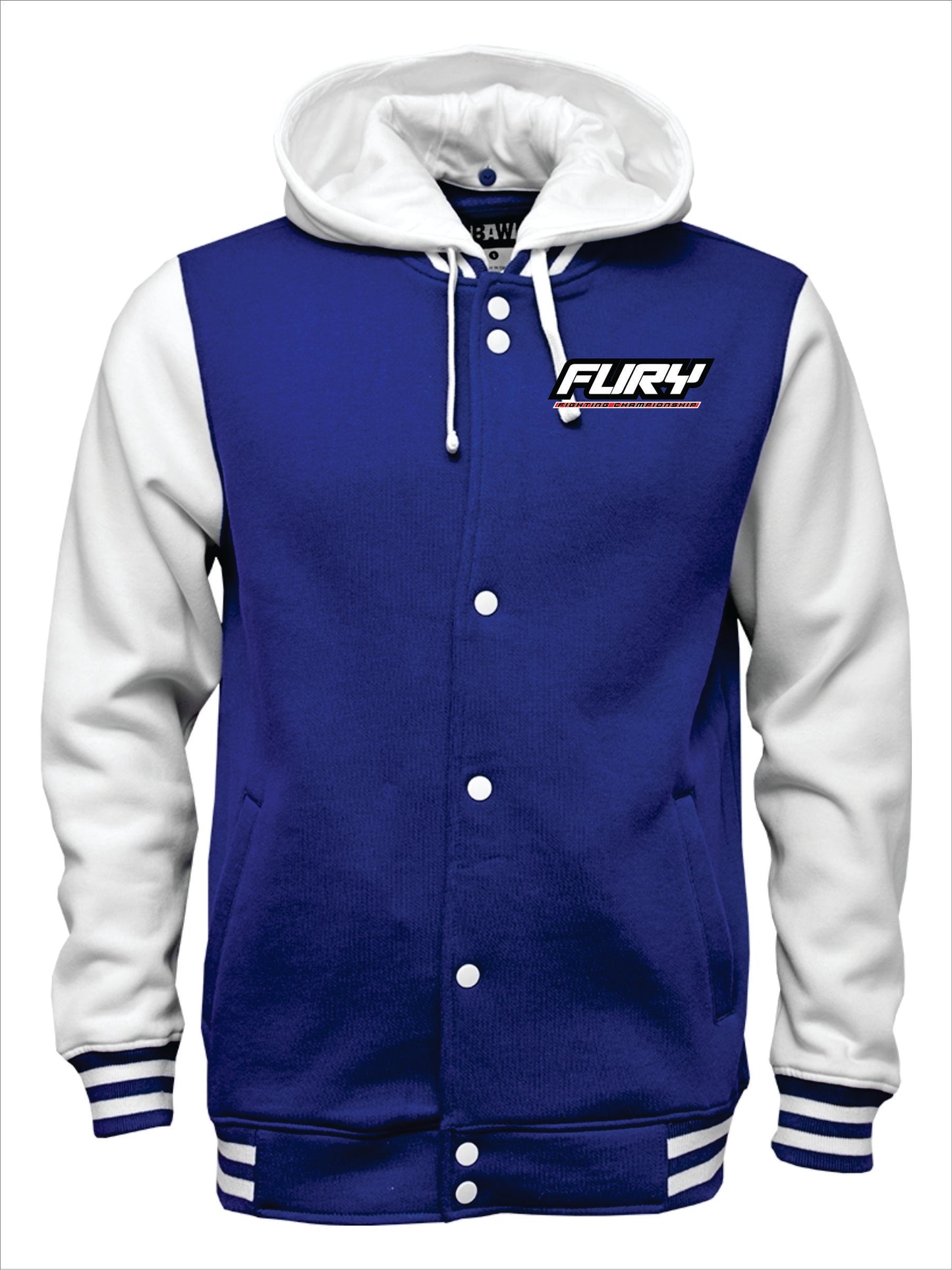 Fury FC Embroidered Letterman Jacket